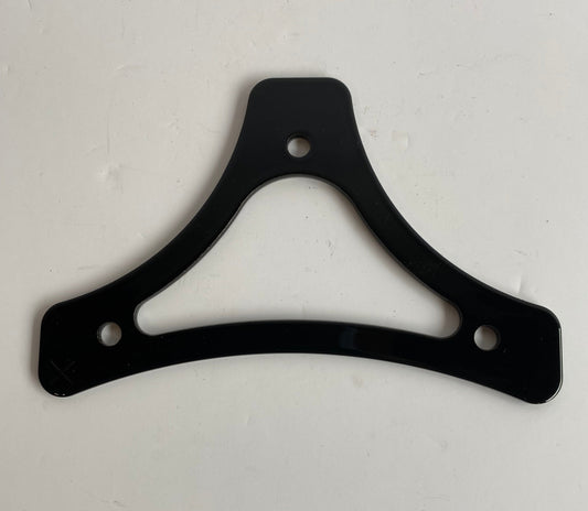 Black sissy bar cushion support Harley Davidson REF OEM: 54083-09