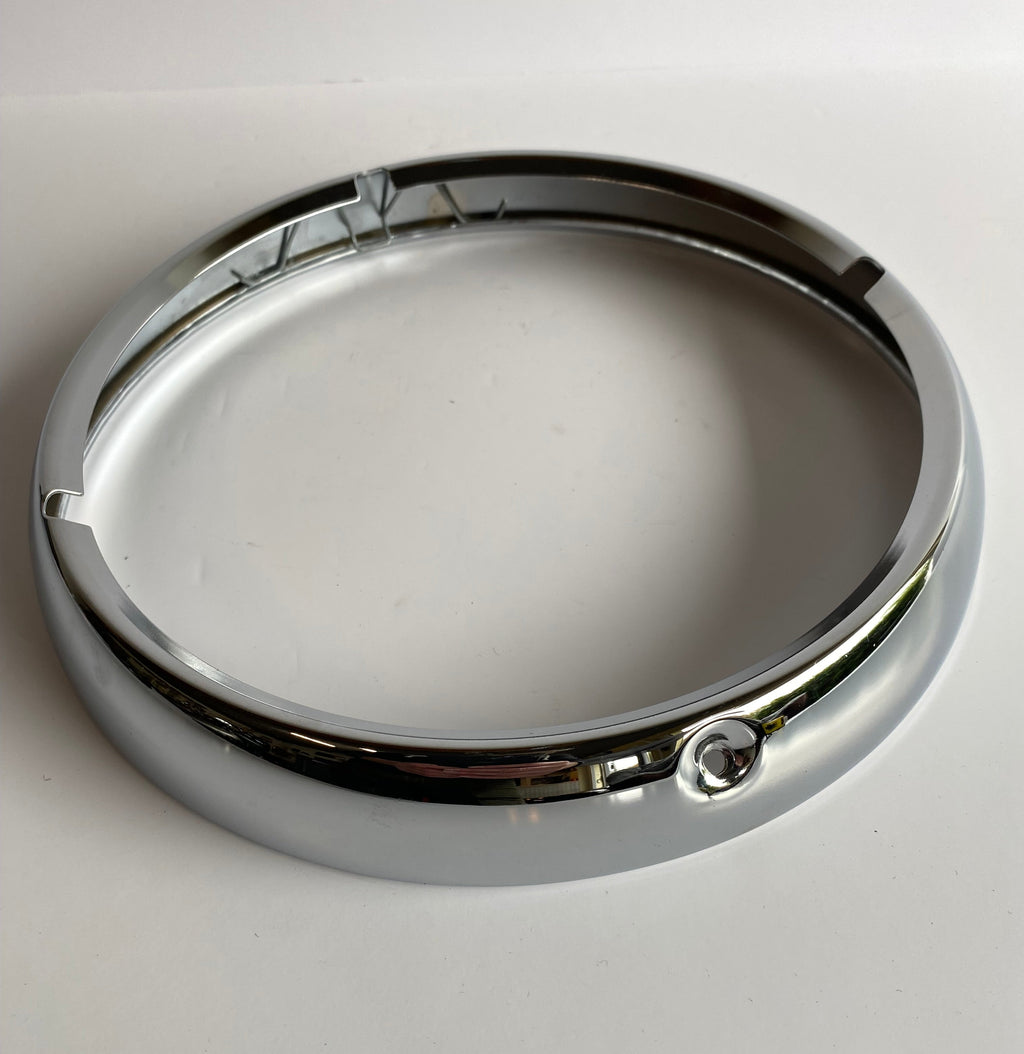 Harley Davidson 7 inch chrome headlight bezel REF OEM 67712-83B