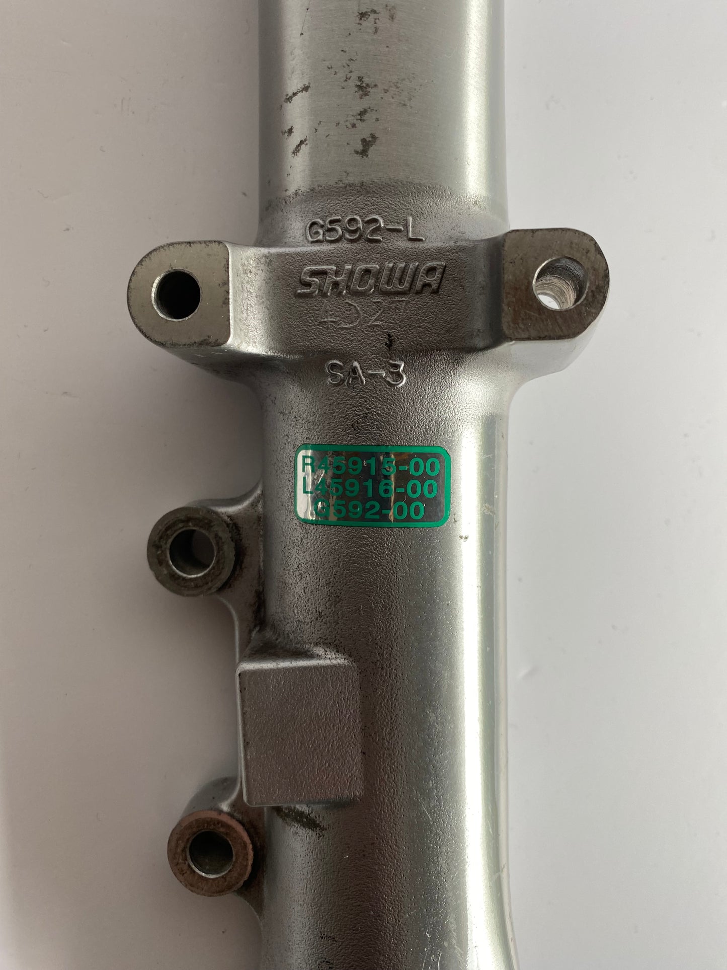 Jeu de fourreaux alu poli Harley Davidson REF OEM 45917-86 / 45918-00