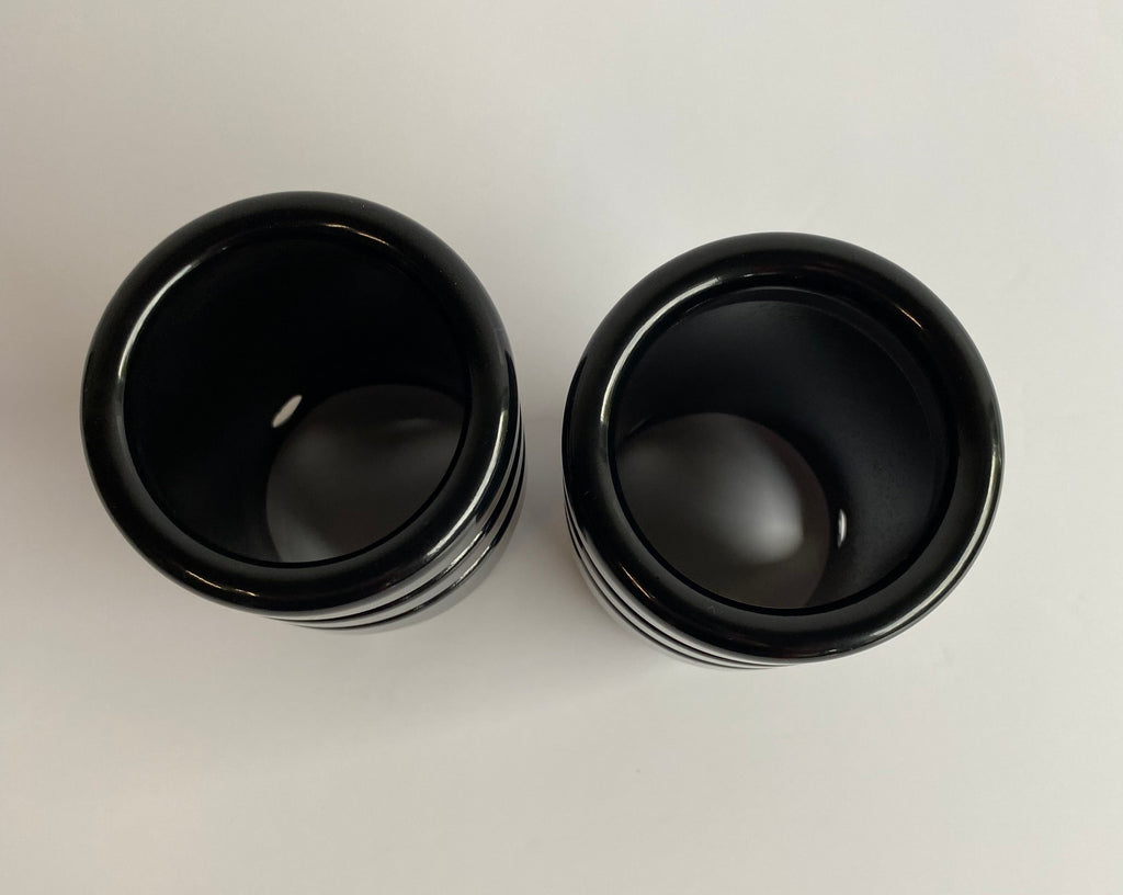 Embouts de silencieux noirs 3 pouces Harley Davidson