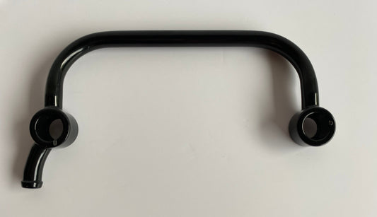 Black Breather Tube Big Twin Harley Davidson