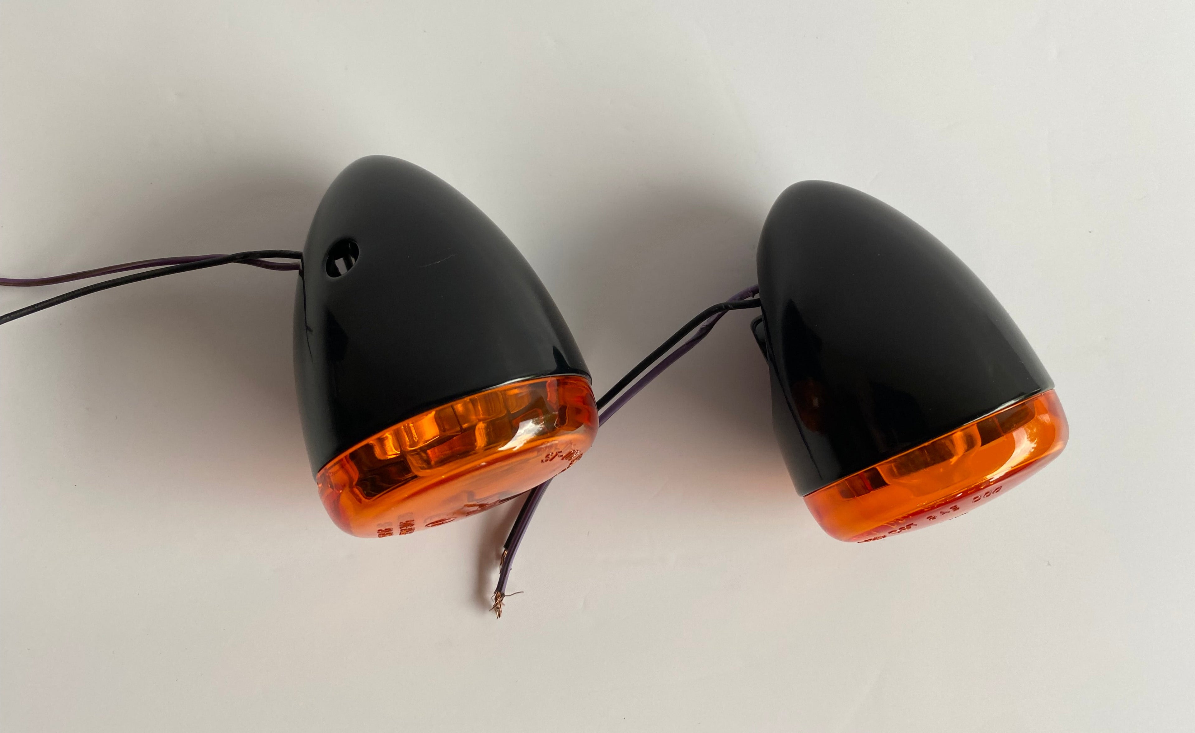 Harley Davidson Black Turn Signal Set REF OEM 67800908