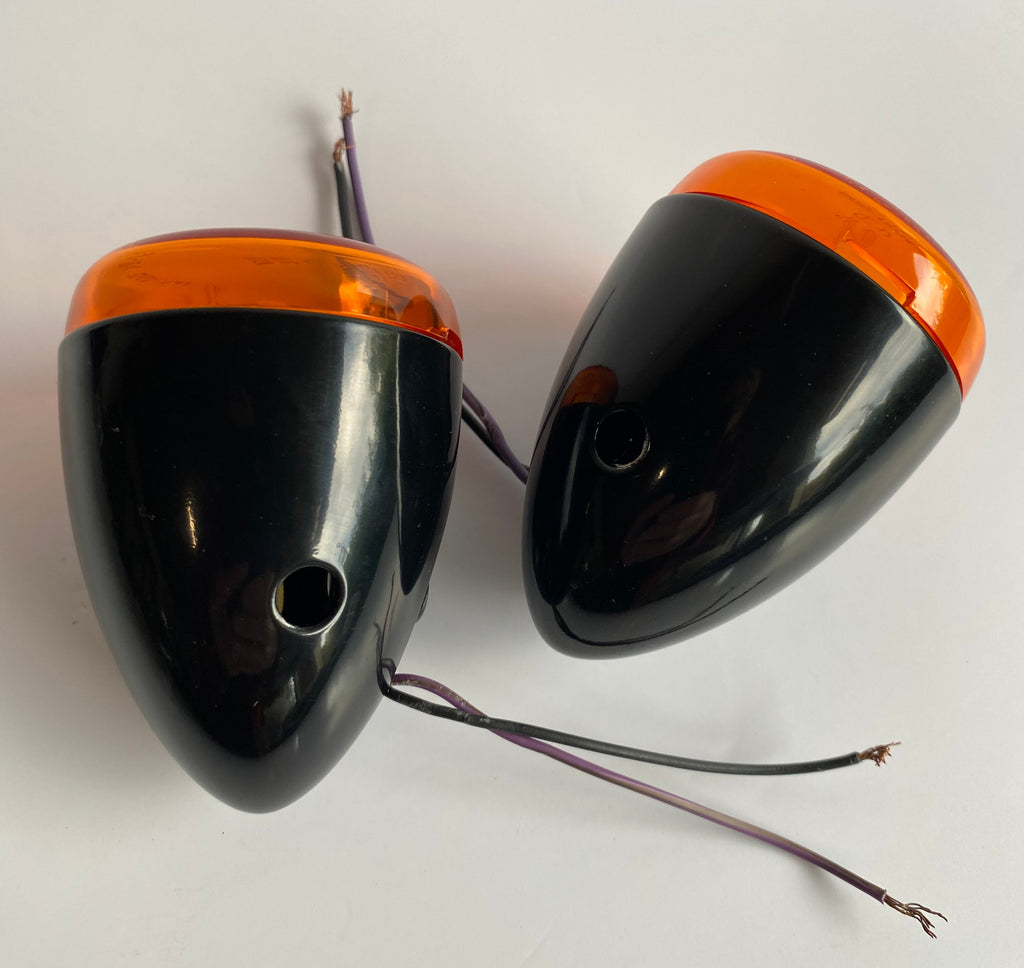 Harley Davidson Black Turn Signal Set REF OEM 67800908
