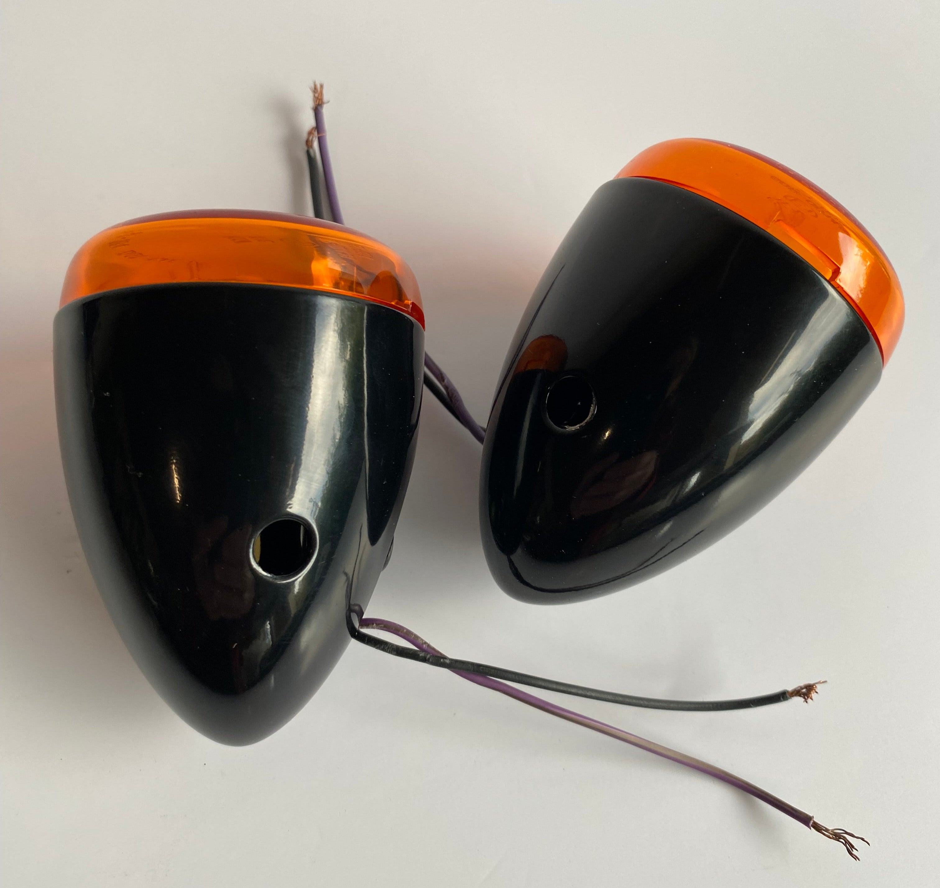 Harley Davidson Black Turn Signal Set REF OEM 67800908
