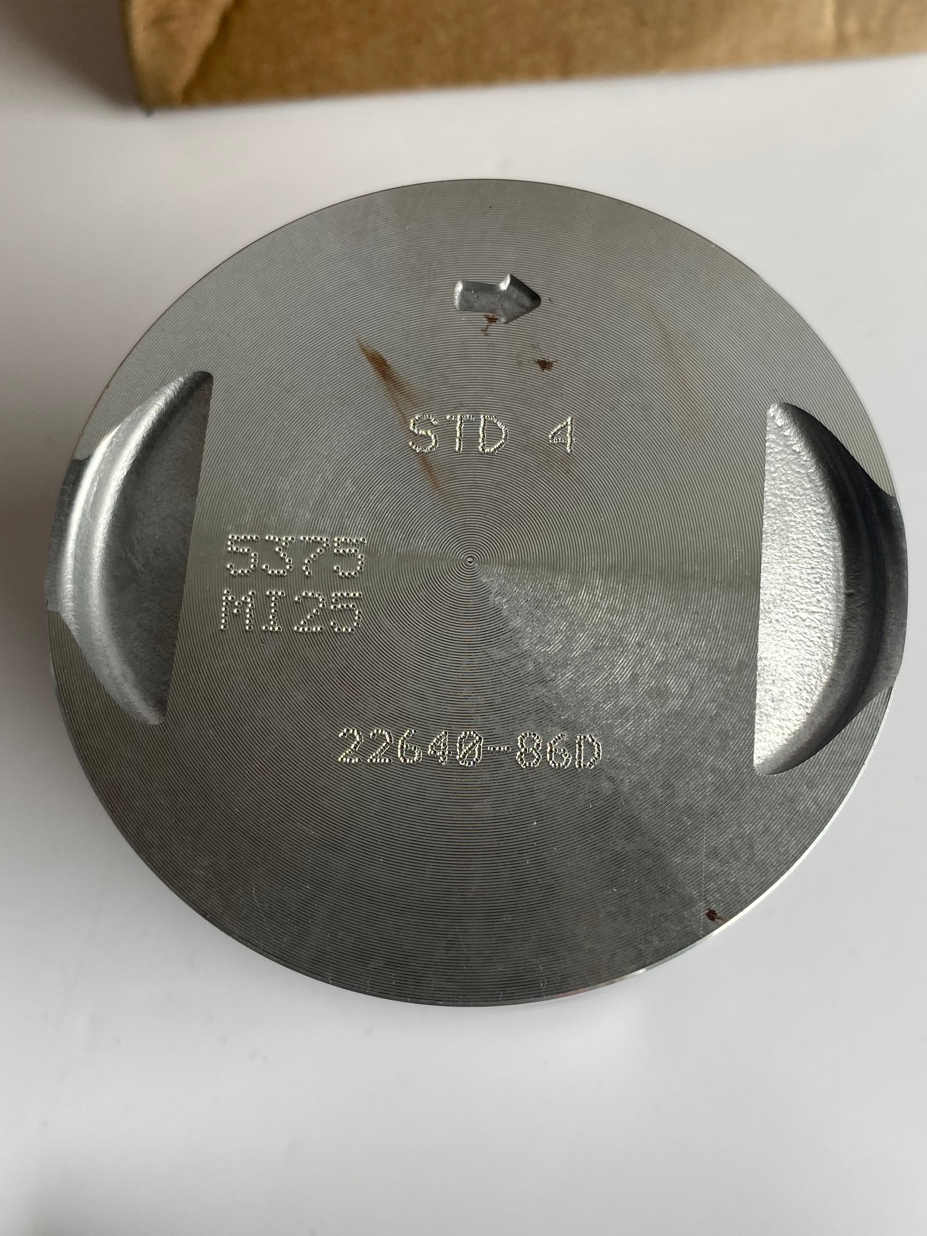 Set of 2 pistons 883 standard size Harley Davidson REF OEM 22242-86A