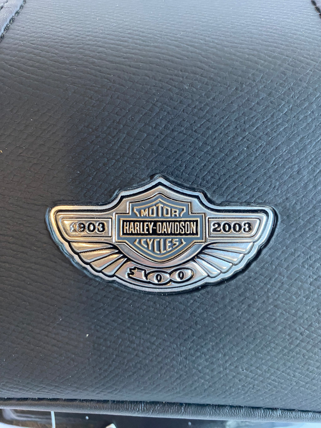 Siège passager Fat Boy 2003 anniversaire Harley Davidson REF OEM 53073-03