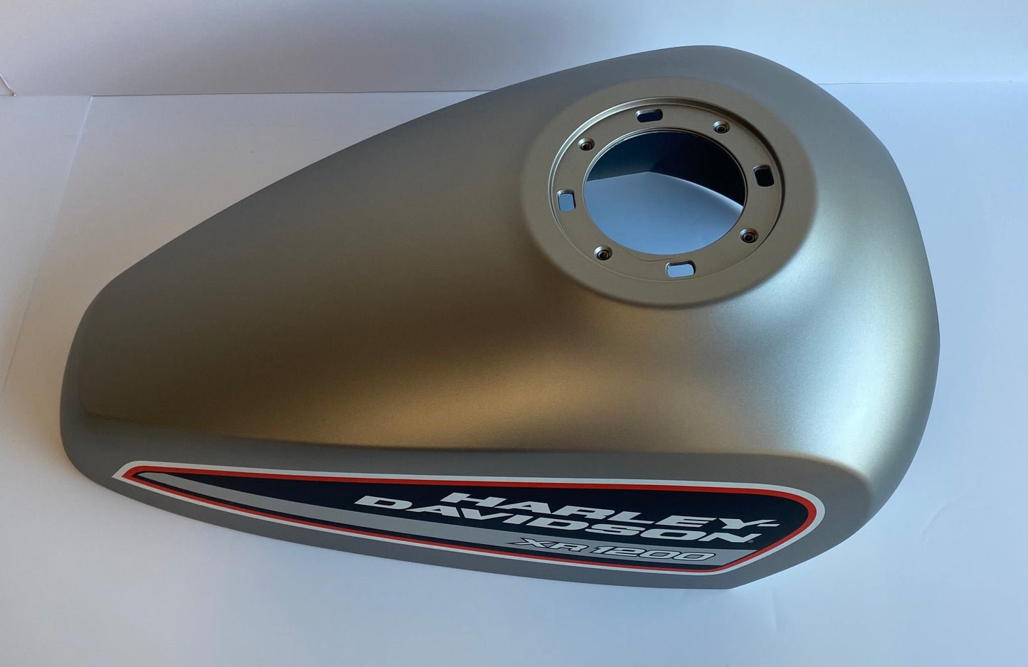 Cache réservoir XR1200 PEWTER DENIM Harley Davidson REF OEM 66271-08CHH