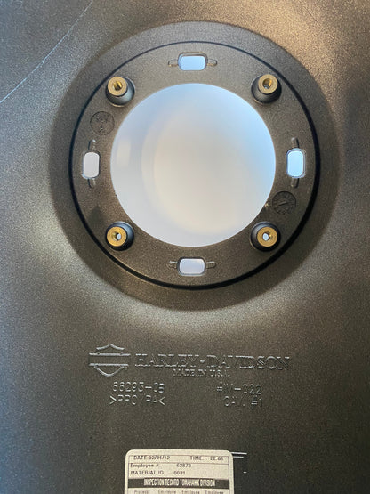 Cache réservoir XR1200 PEWTER DENIM Harley Davidson REF OEM 66271-08CHH