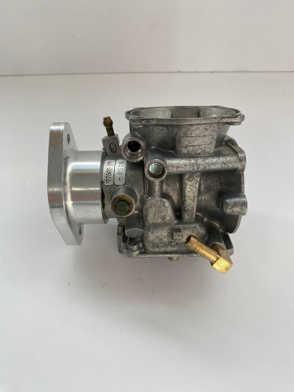Corps de carburateur Keihin CV40 avec bride Shovelhead Harley Davidson REF OEM 27502-88