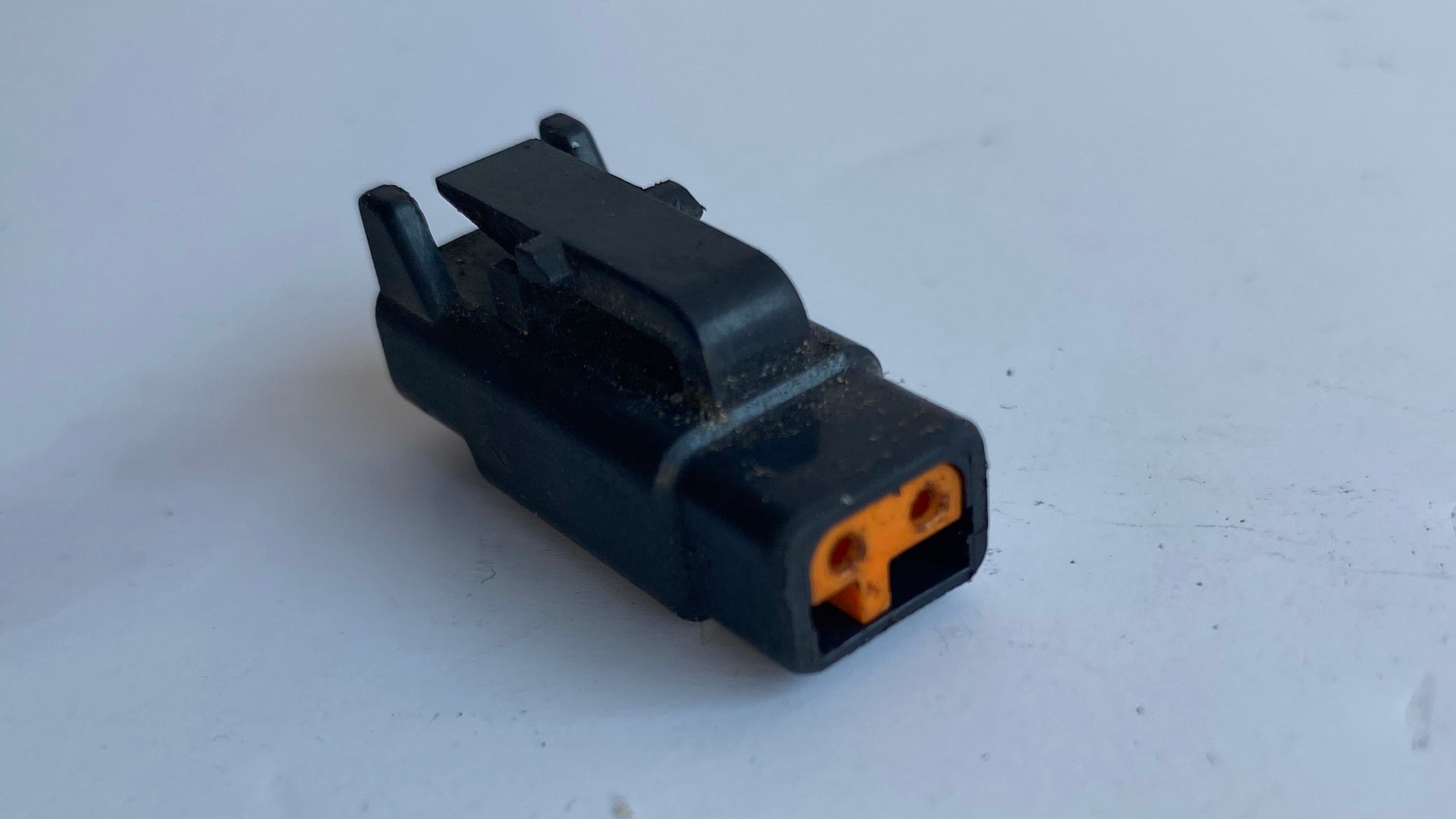 Prise Deutsch DTM small 2 pins male noir Harley Davidson REF OEM 74112-98BK