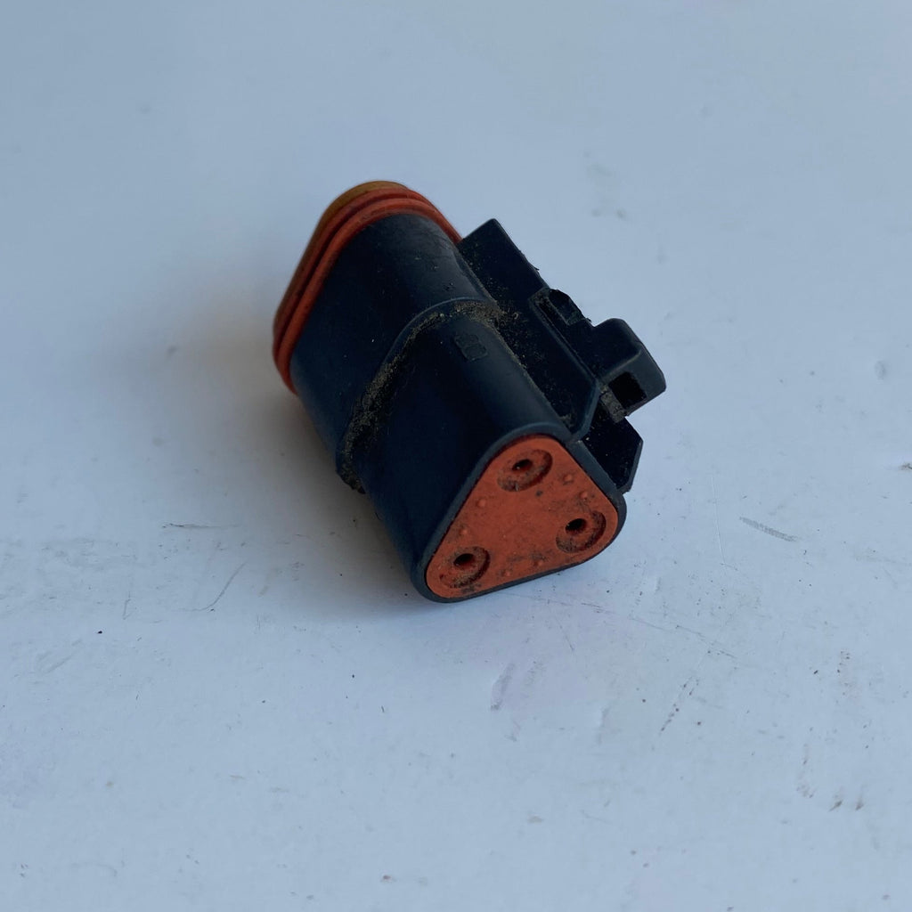 Prise Deutsch DT standard 3 pins male noir Harley Davidson REF MCS 548147