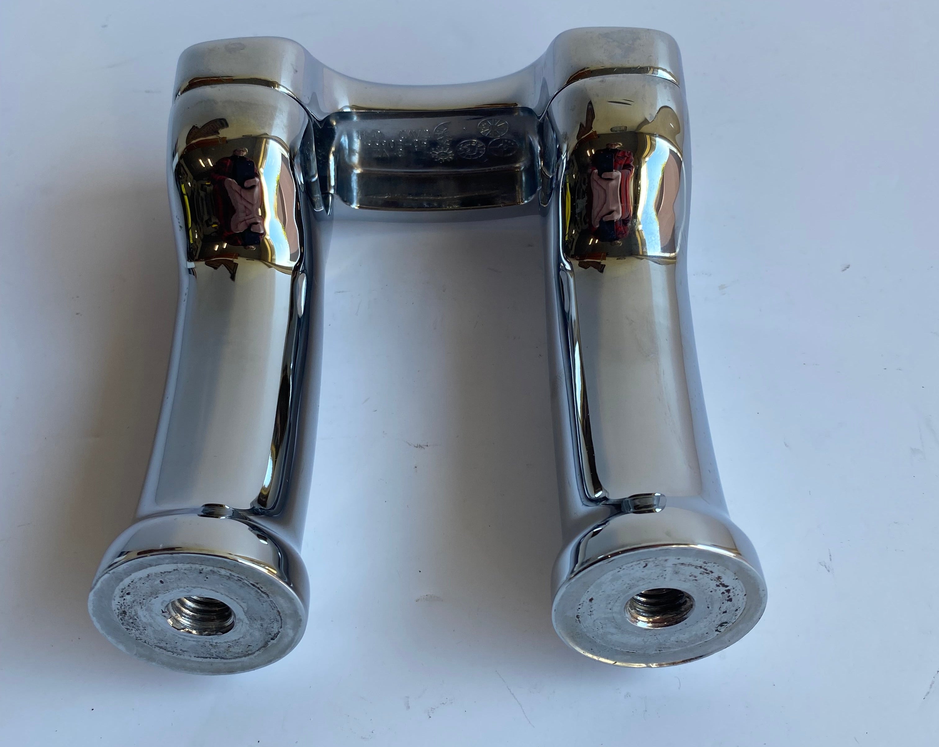 Risers et pontet chrome 4.5 pouces Harley Davidson