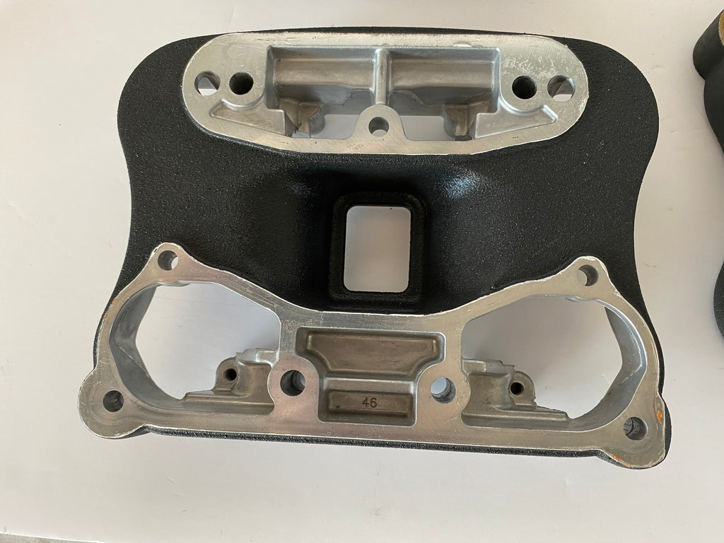 Jeu de caches culbuteurs noir wrinkle Sportster Harley Davidson REF OEM 17645-07 & 17655-05