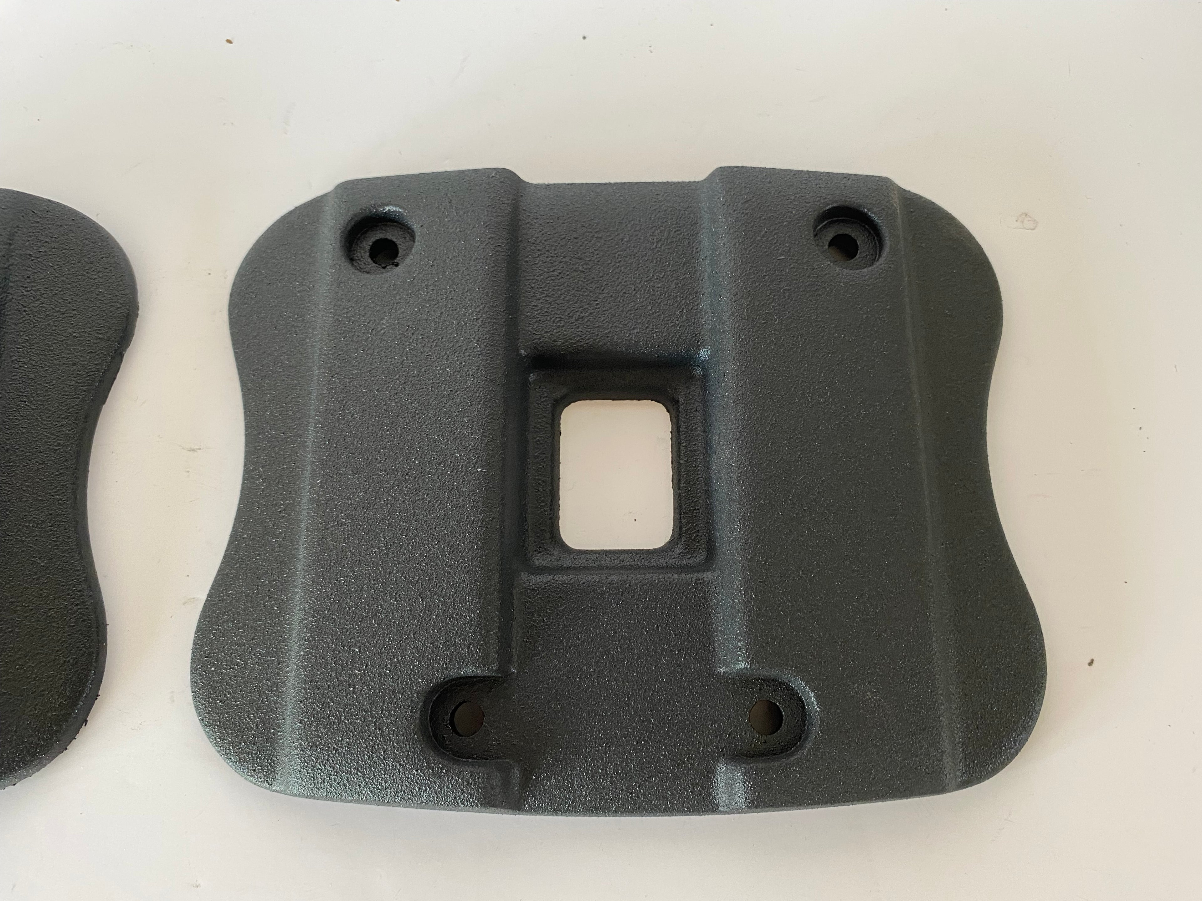 Jeu de 2 caches culbuteur supérieur noir wrinkle Sportster Harley Davidson REF OEM 17501-86B
