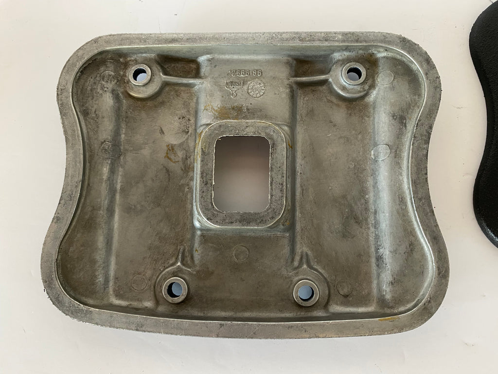 Jeu de 2 caches culbuteur supérieur noir wrinkle Sportster Harley Davidson REF OEM 17501-86B