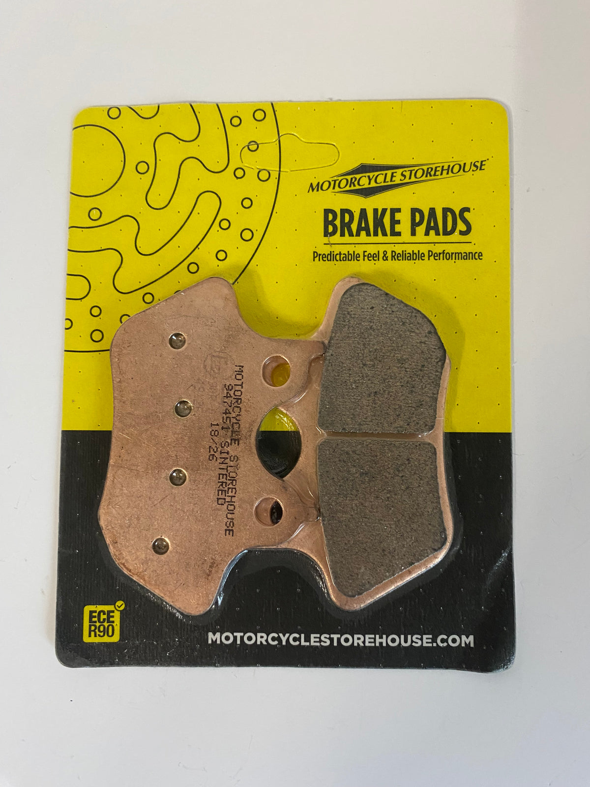 GOODRIDGE Harley Davidson front/rear brake pad set REF 347ST