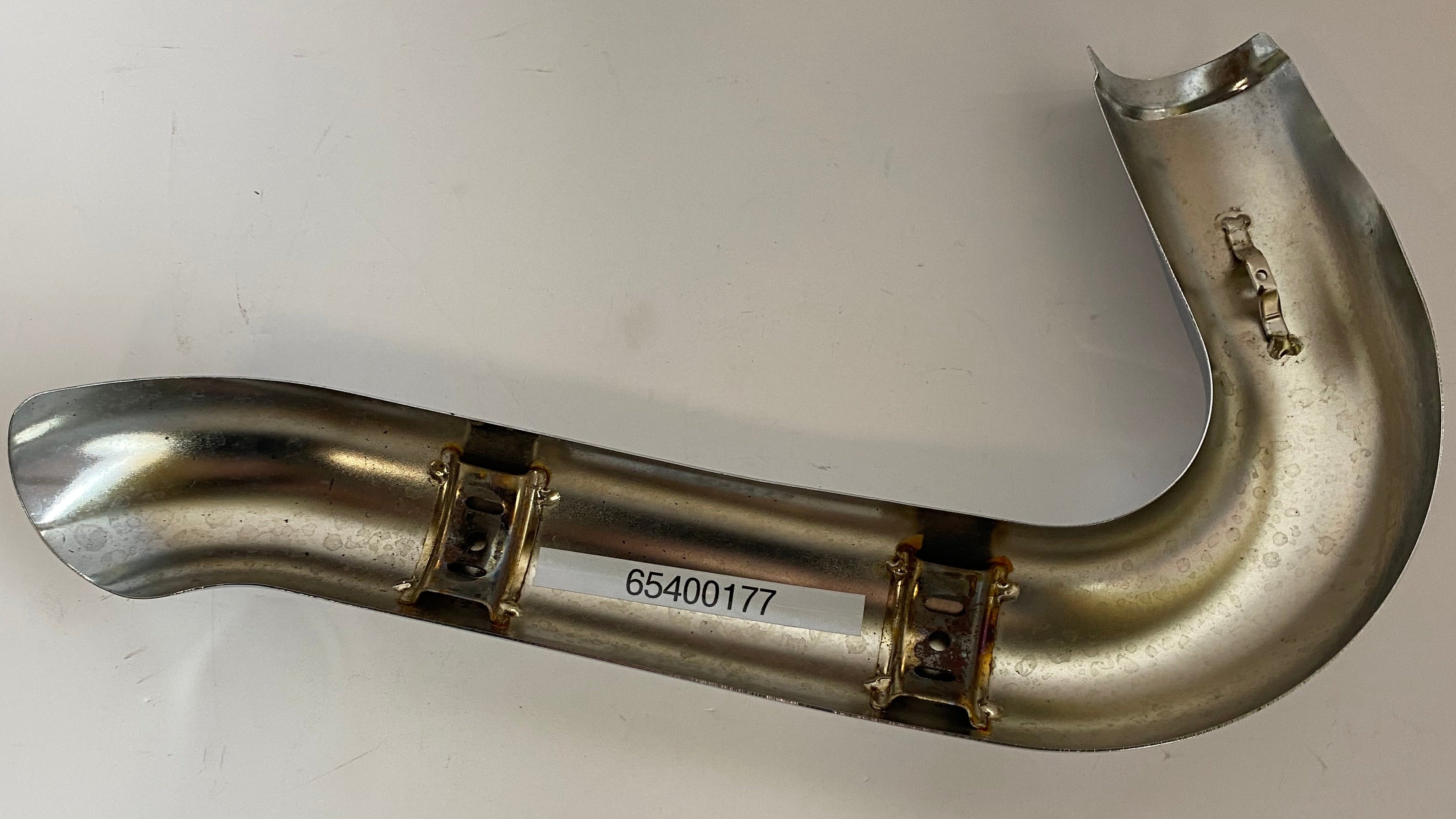 Pare chaleur collecteur échappement chromé Touring M8 Harley Davidson REF OEM 65400177