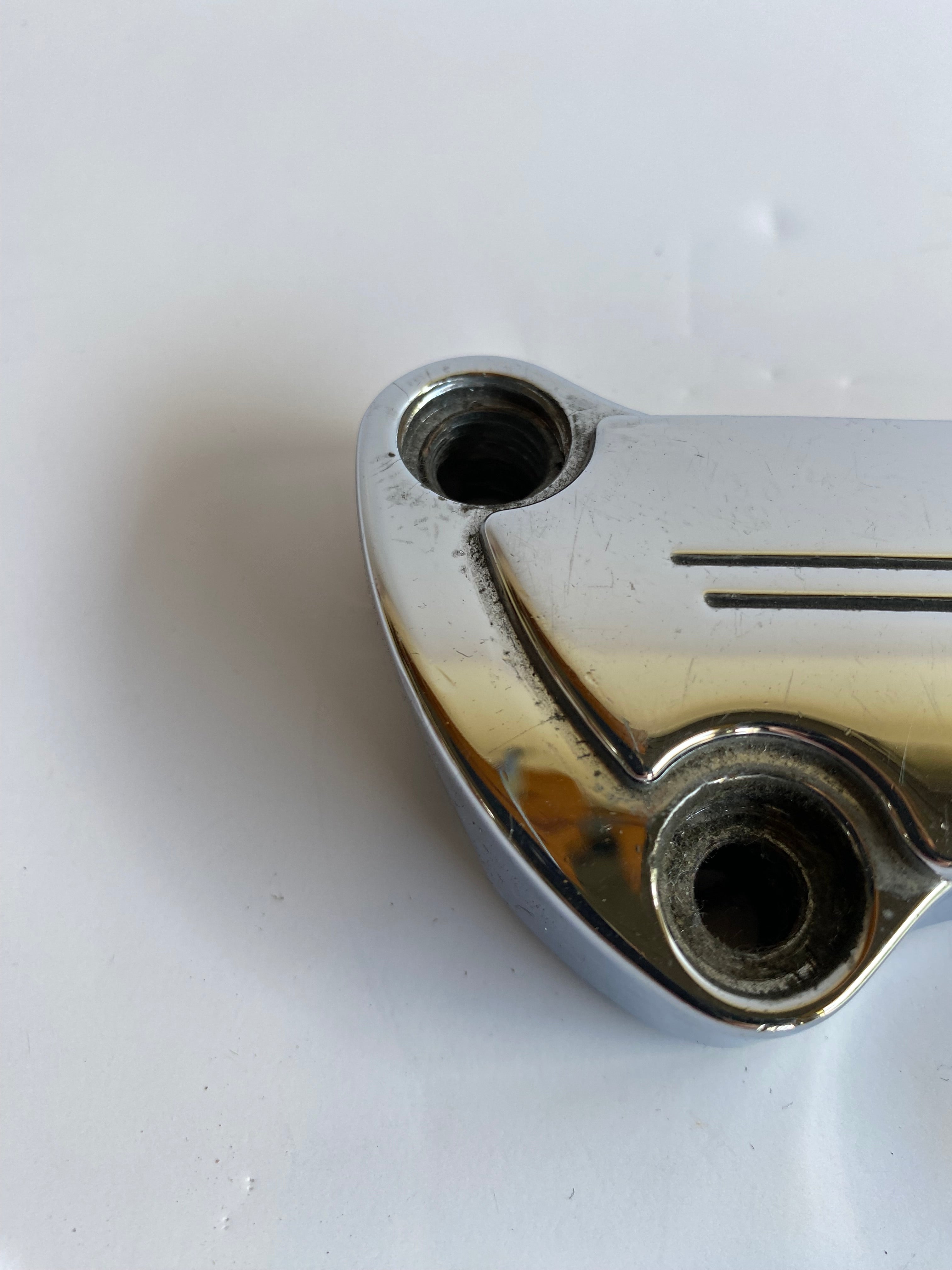 Pontet de riser chromé Bar & Shield Harley Davidson