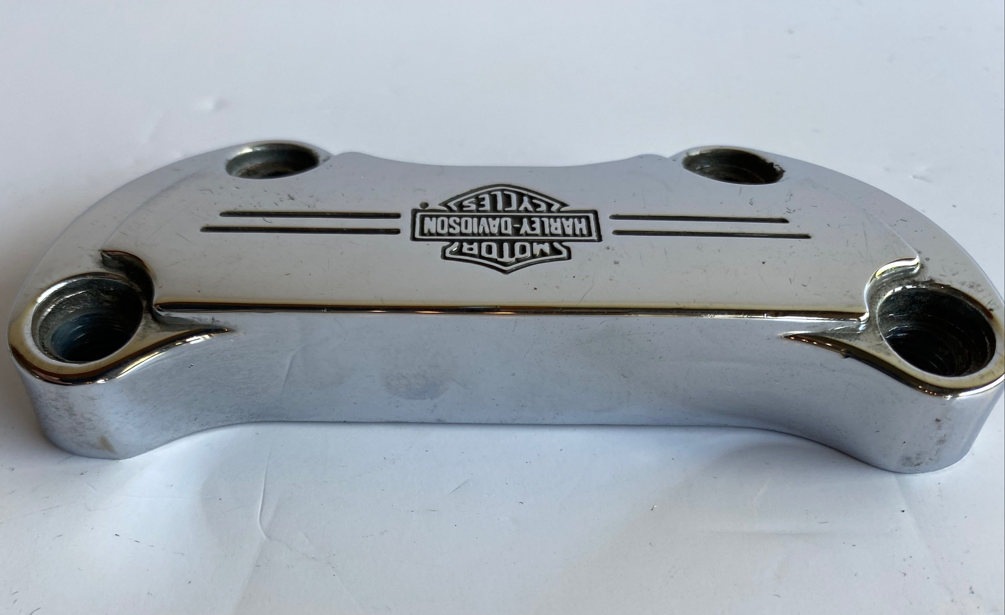 Pontet de riser chromé Bar & Shield Harley Davidson