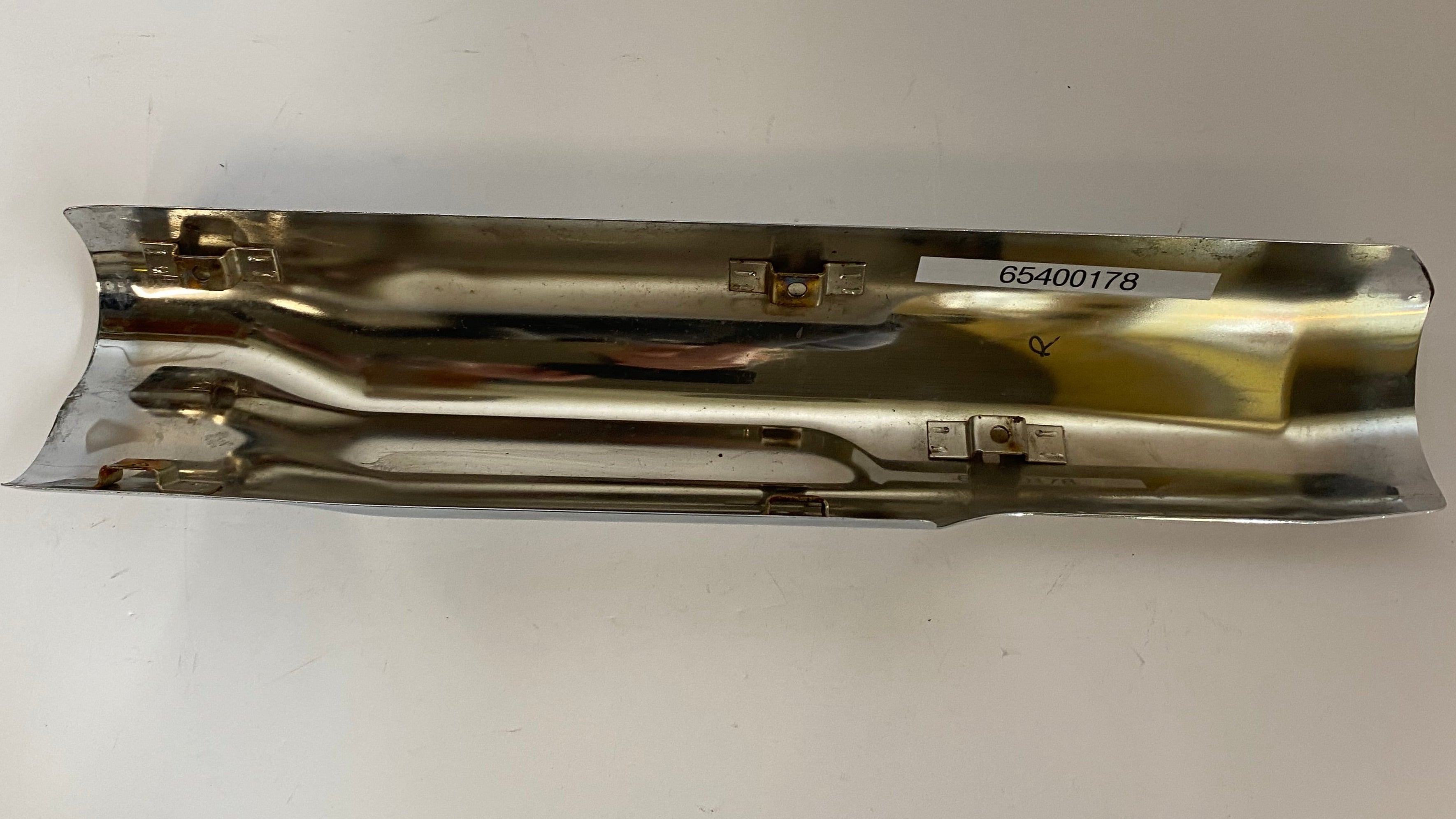 Pare chaleur collecteur échappement chromé Touring M8 Harley Davidson REF OEM 65400178