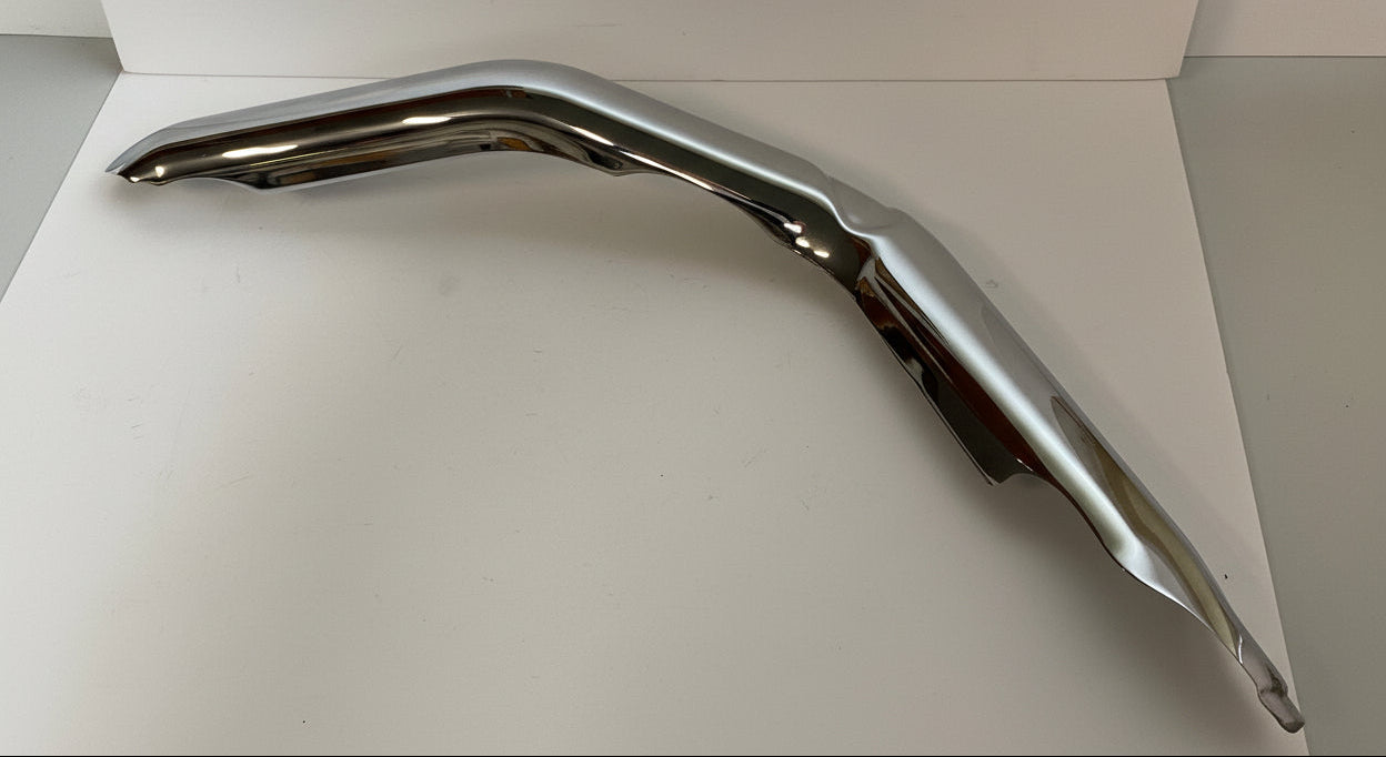 Pare chaleur collecteur échappement chromé Touring M8 Harley Davidson REF OEM 65400176A