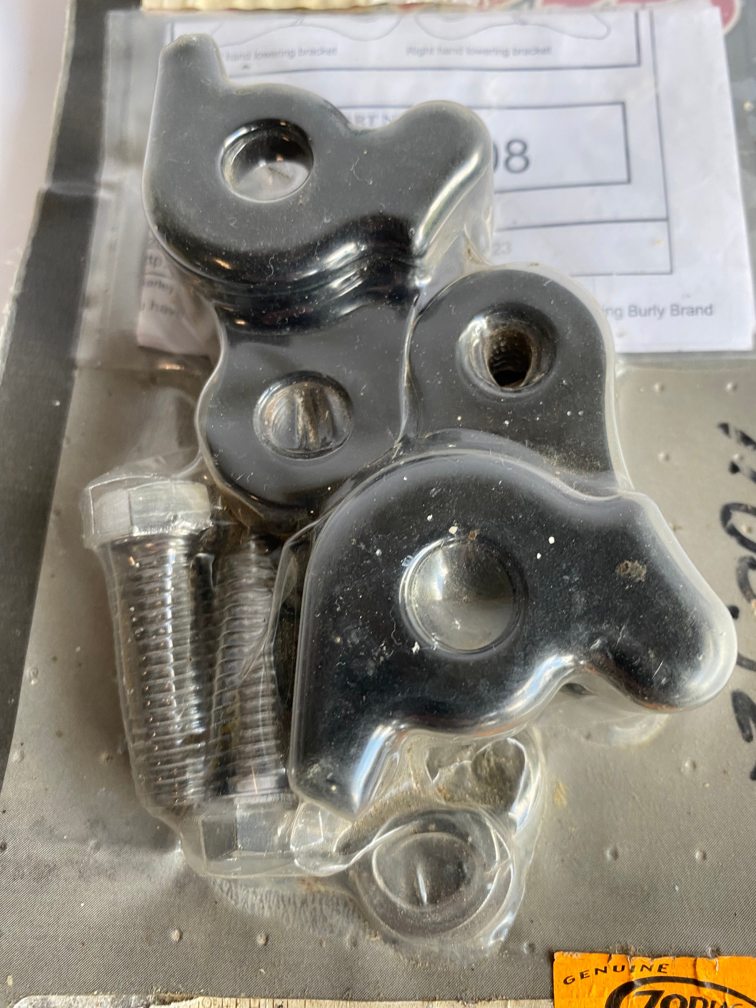 Burly Harley Davidson Lowering Kit REF ZODIAC: 7447.72