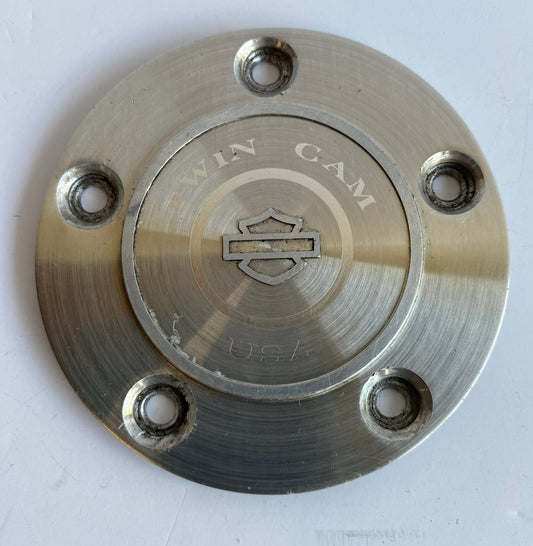 Timer cover Twin Cam aluminum Harley Davidson REF OEM 32543-99