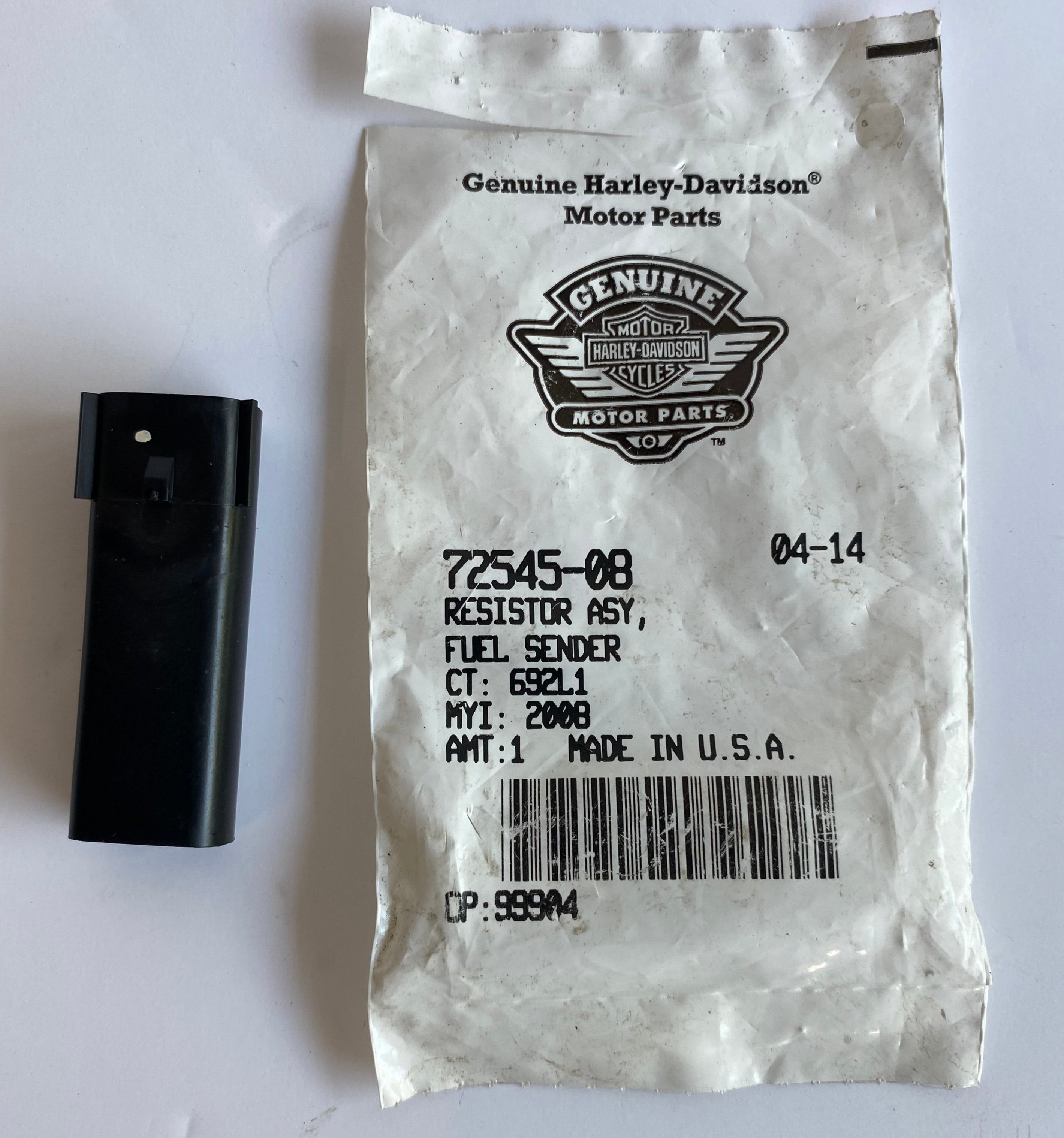 Harley Davidson Fuel Gauge Lure REF OEM 72545-08