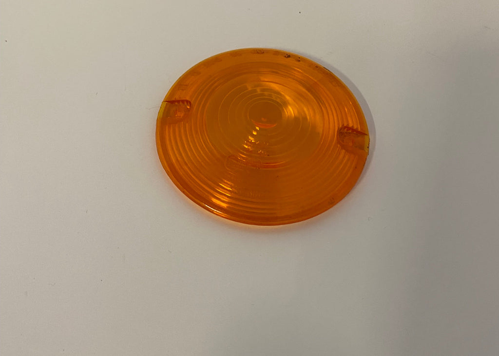 Cabochon plat orange 3-1/4" de clignotants Harley Davidson REF OEM 68506-92