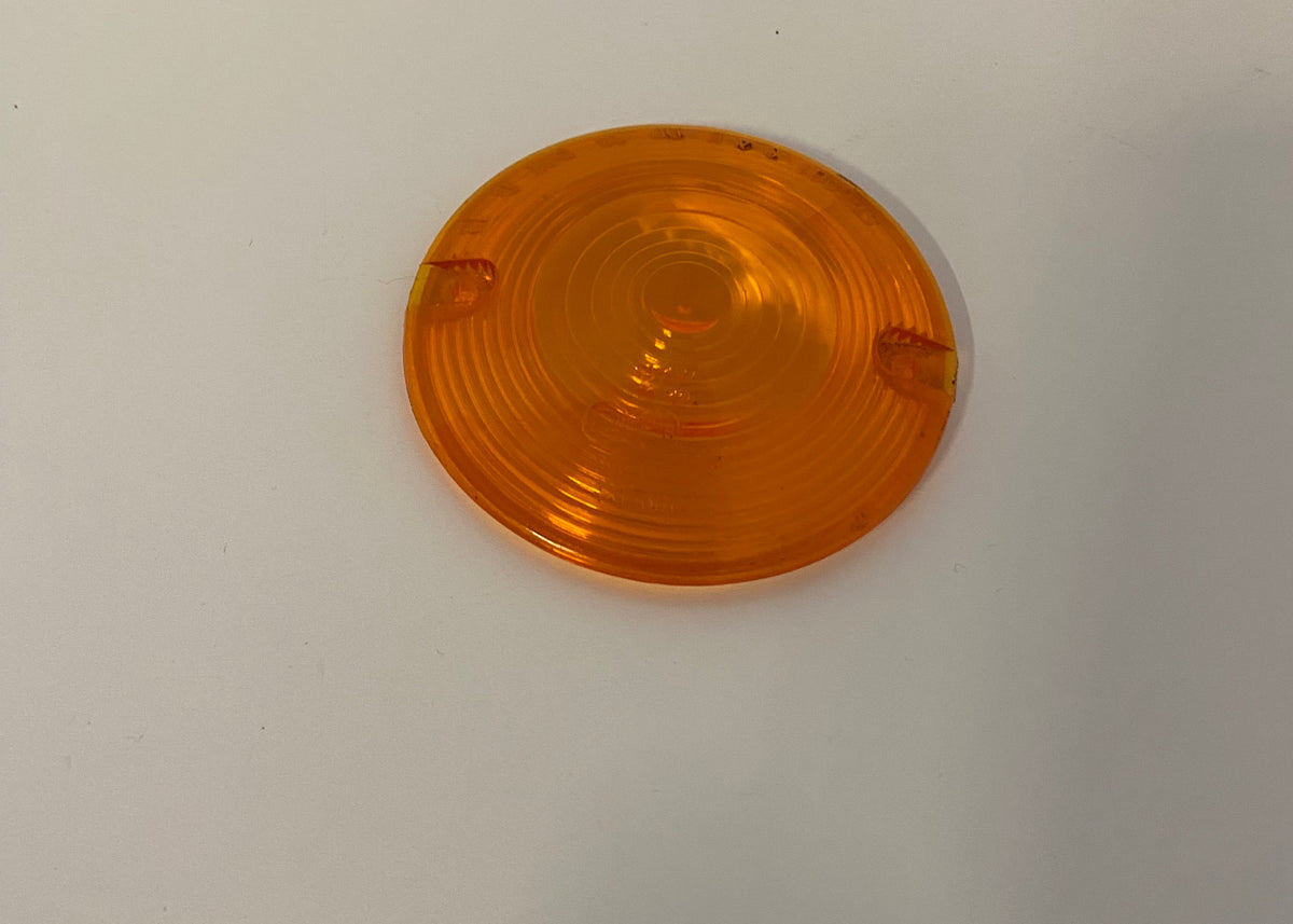 Cabochon plat orange 3-1/4" de clignotants Harley Davidson REF OEM 68506-92