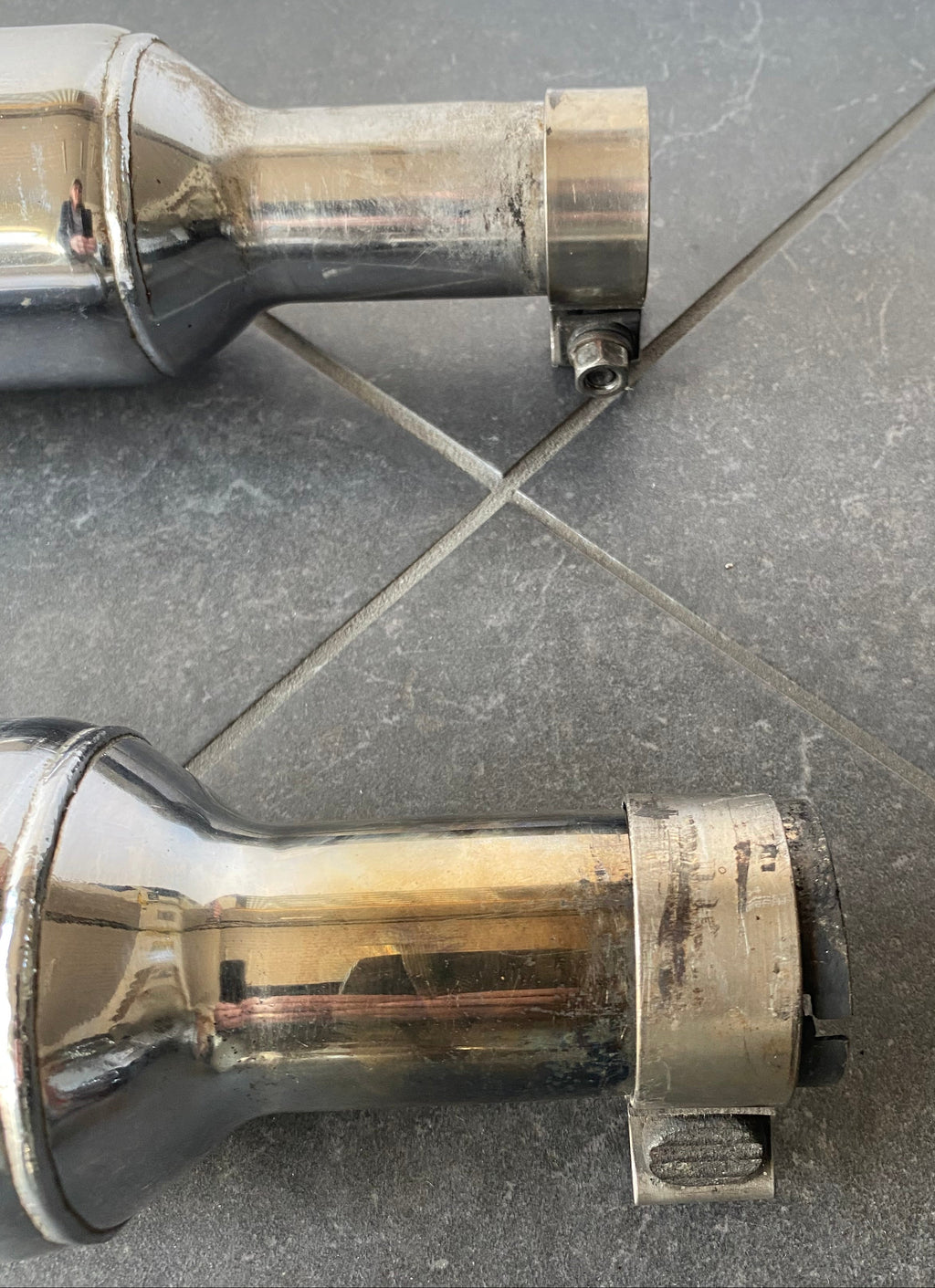 Screamin' Eagle Touring Harley Davidson verchromter Schalldämpfersatz REF 64910-99