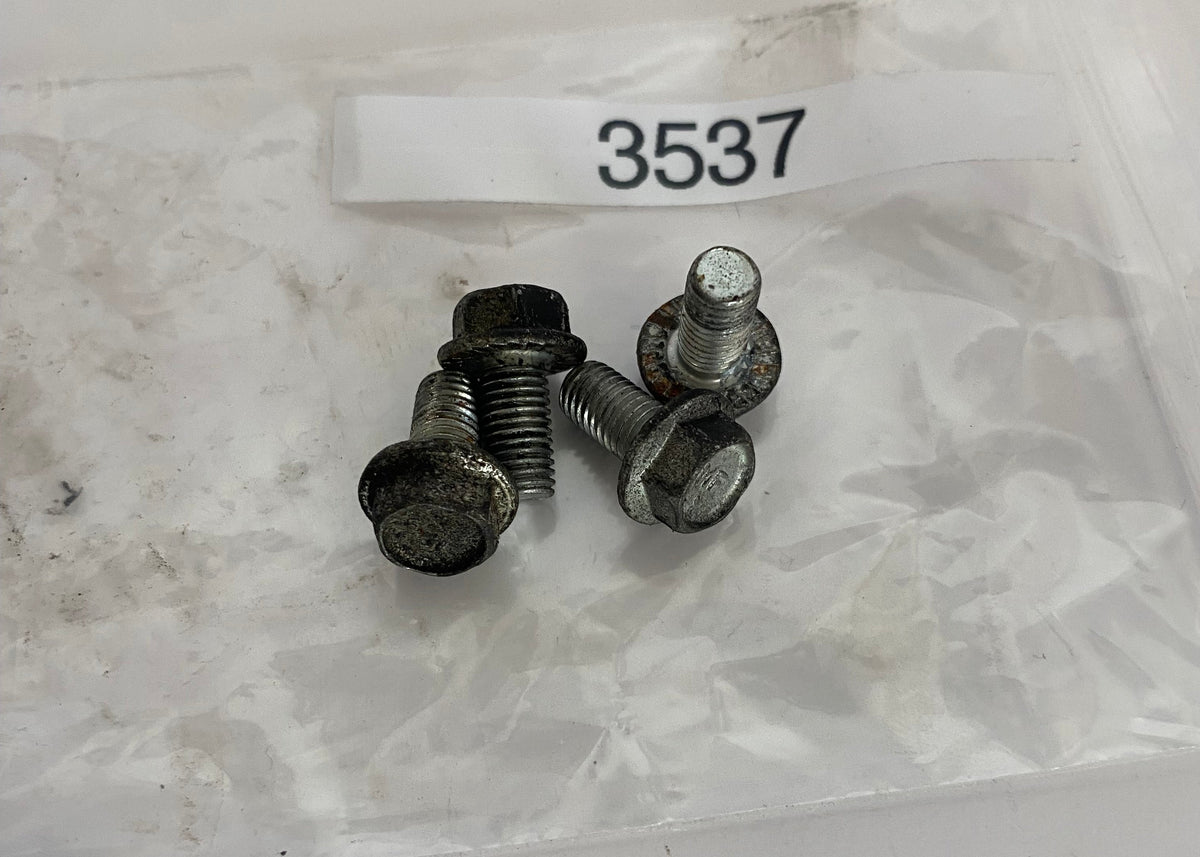 Jeu de 4 vis caches fourche 1/4-28" x 1/2" Harley Davidson REF OEM 3537