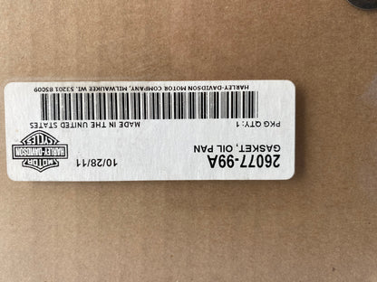 Joint de carter d'huile moteur Touring Harley Davidson REF OEM 26077-99A