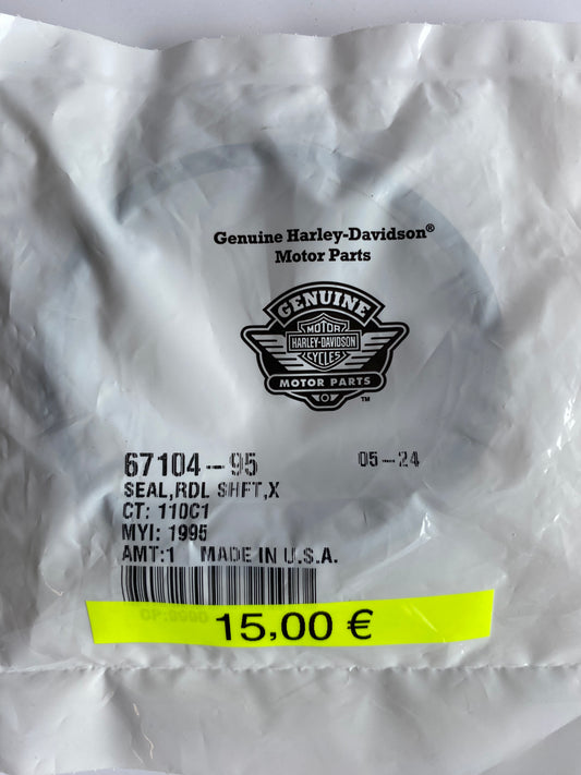 Harley Davidson Messgeräte-Grundplattendichtung REF OEM 67104-95