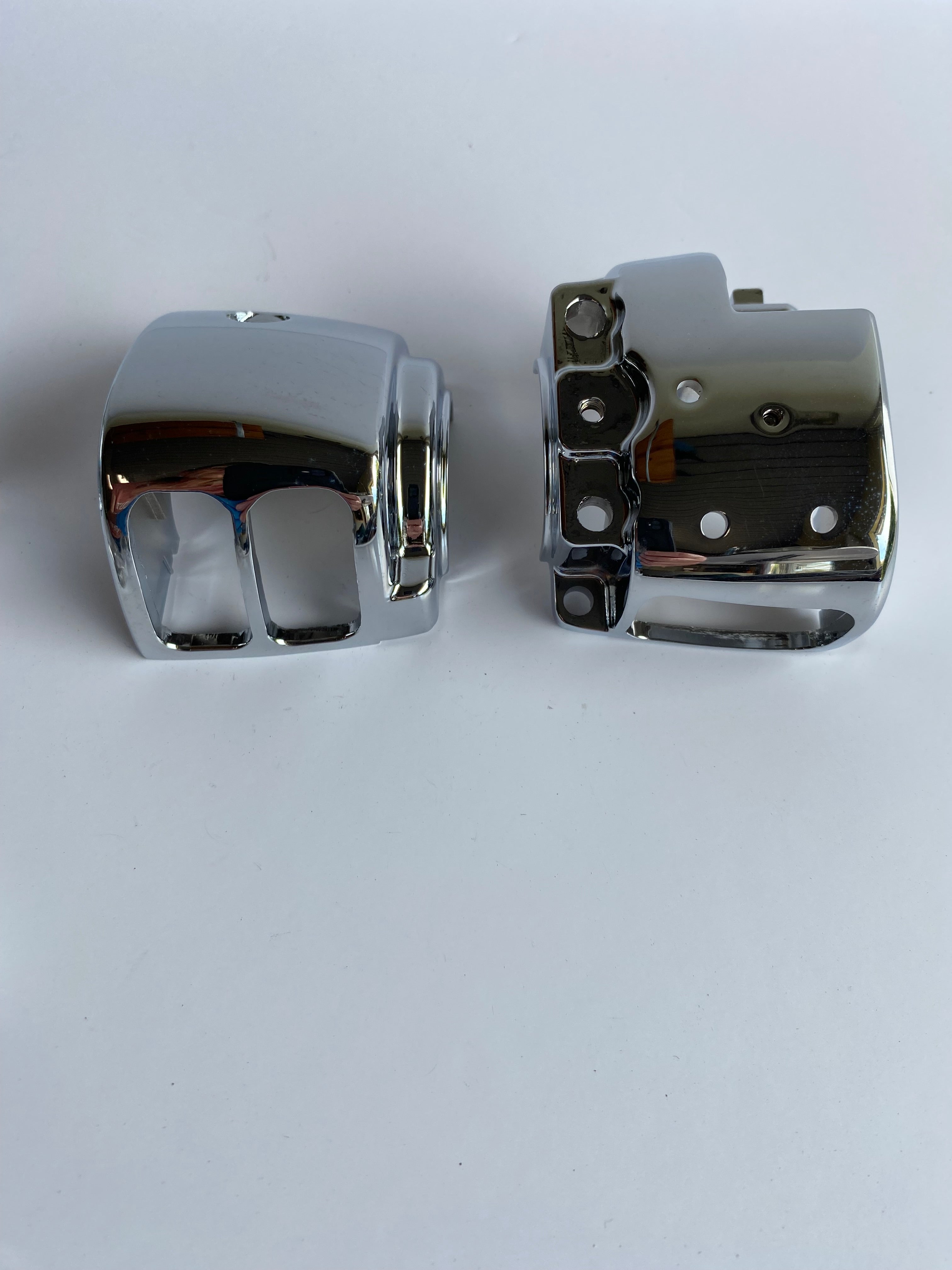 Harley Davidson Chrome Switch Cover Set REF CCI 110446