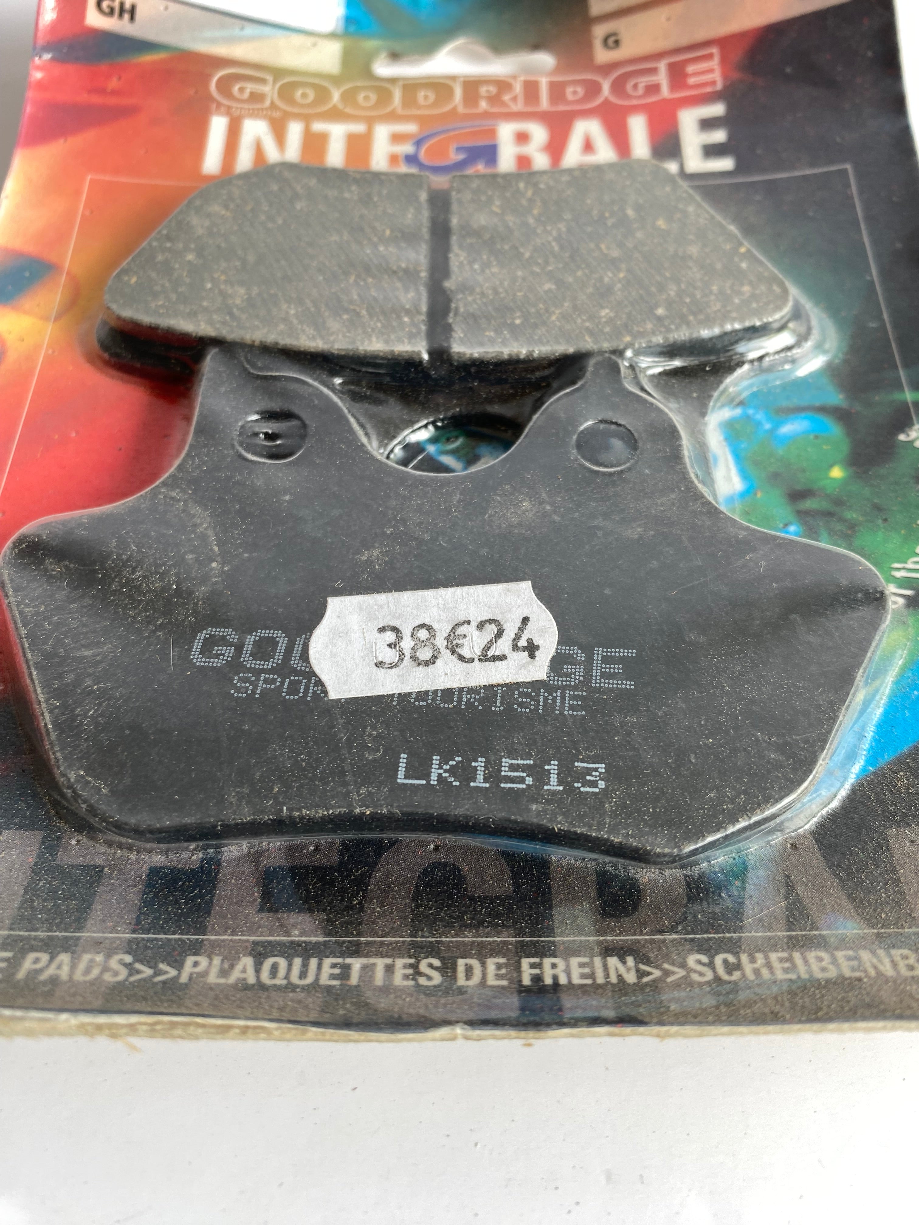 GOODRIDGE Harley Davidson front/rear brake pad set REF 347ST