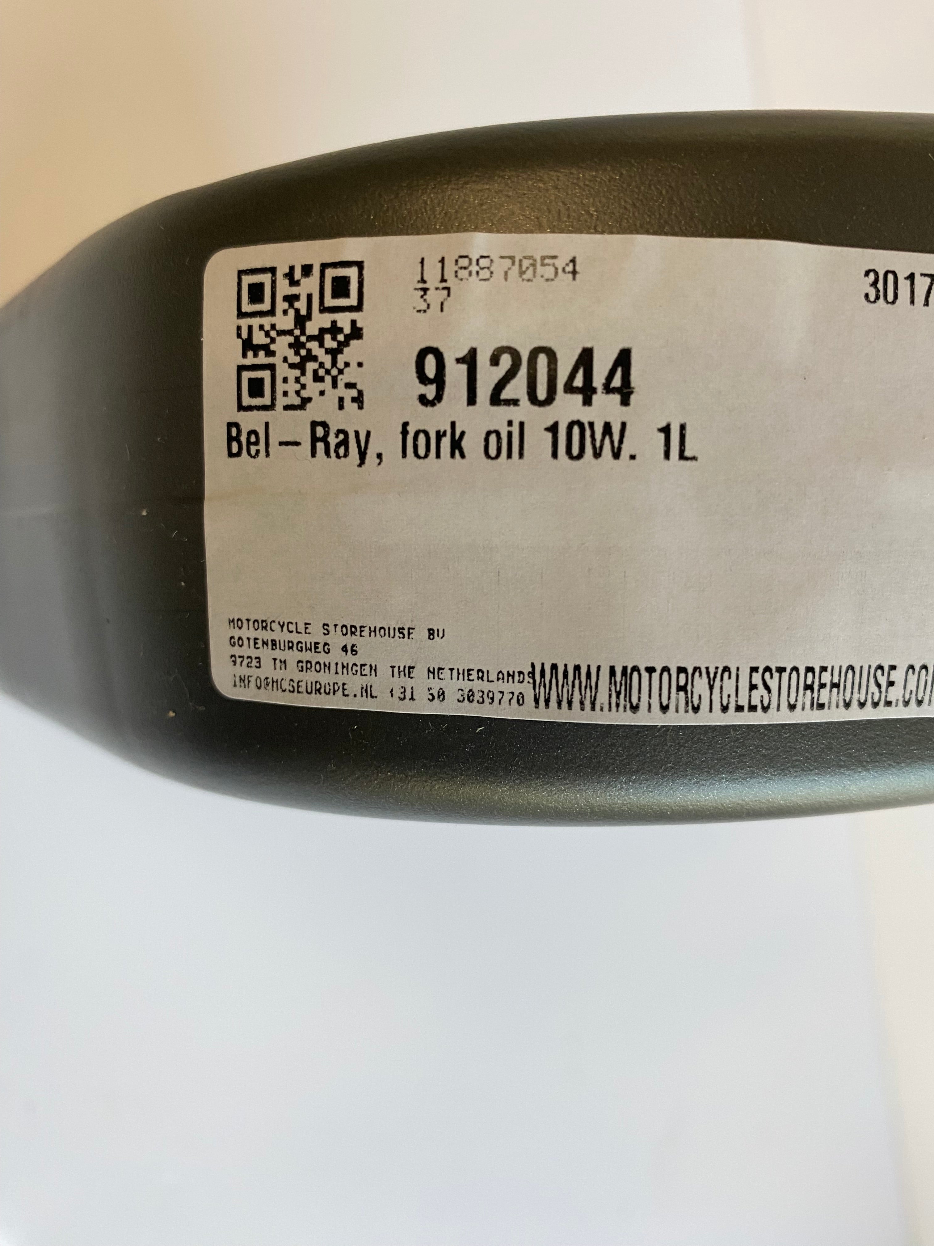 Huile de fourche 10W high performance Bel Ray REF MCS 912044
