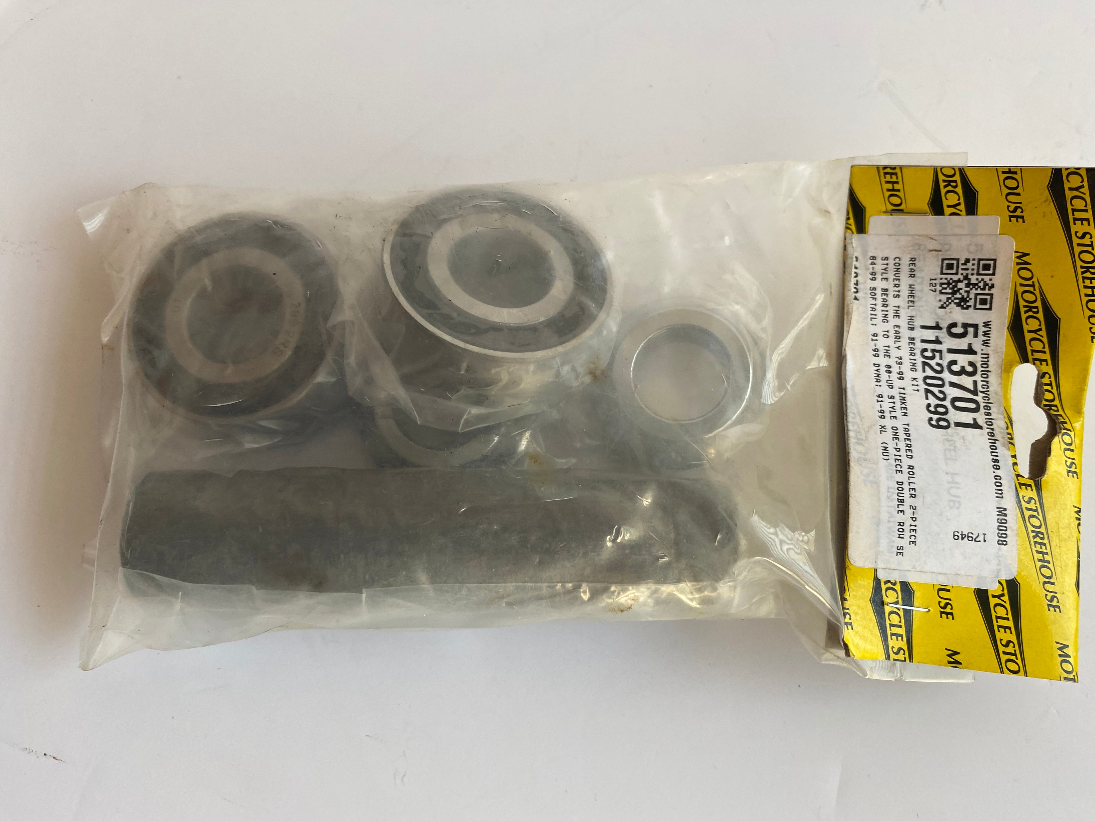 Kit de conversion roulements roue arrière 3/4" Harley Davidson REF MCS 513701