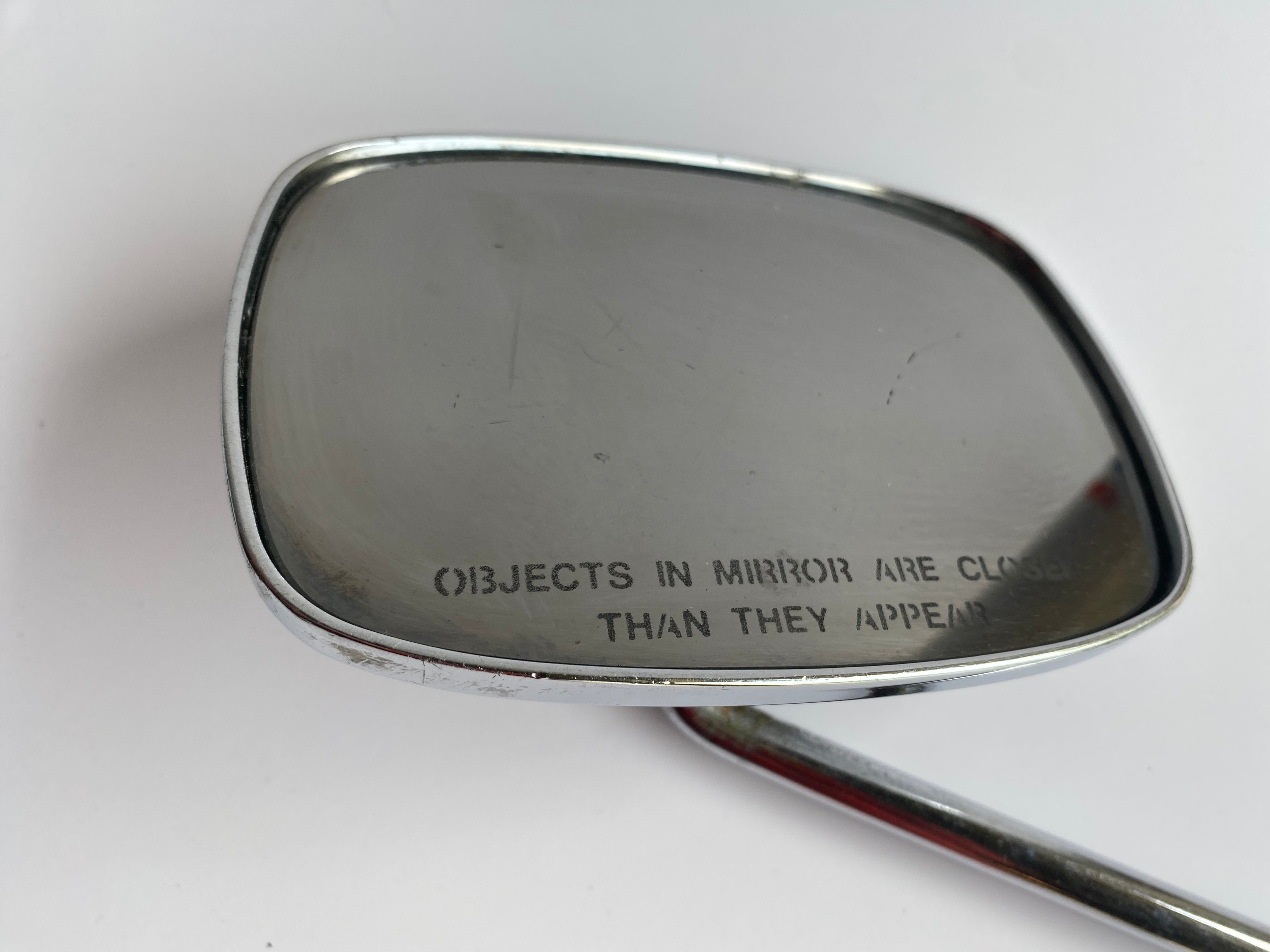 Rétroviseur gauche branche longue chrome référence OEM 91902-88A