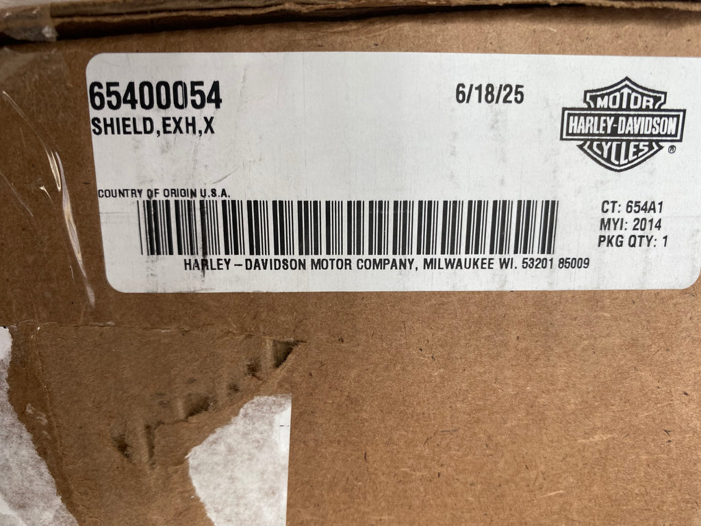 Pare chaleur chromé avant Sportster Harley Davidson REF 65400054