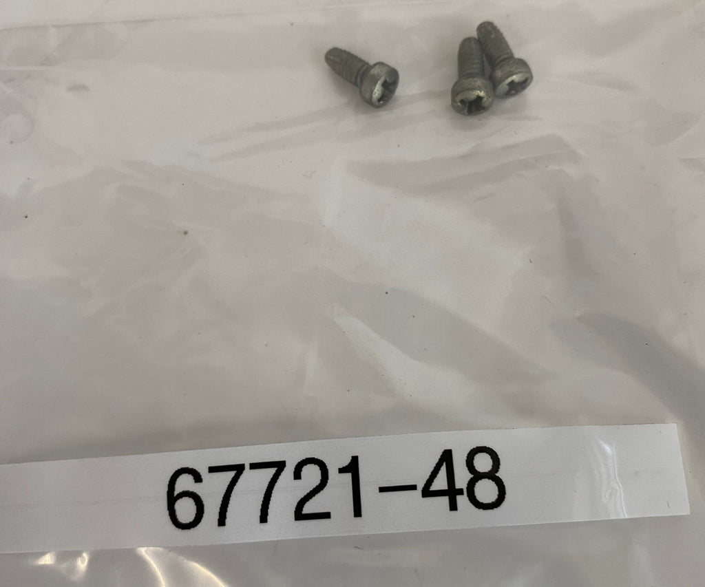 Lot de 3 vis support optique de phare 7 pouces Harley Davidson REF OEM 67721-48