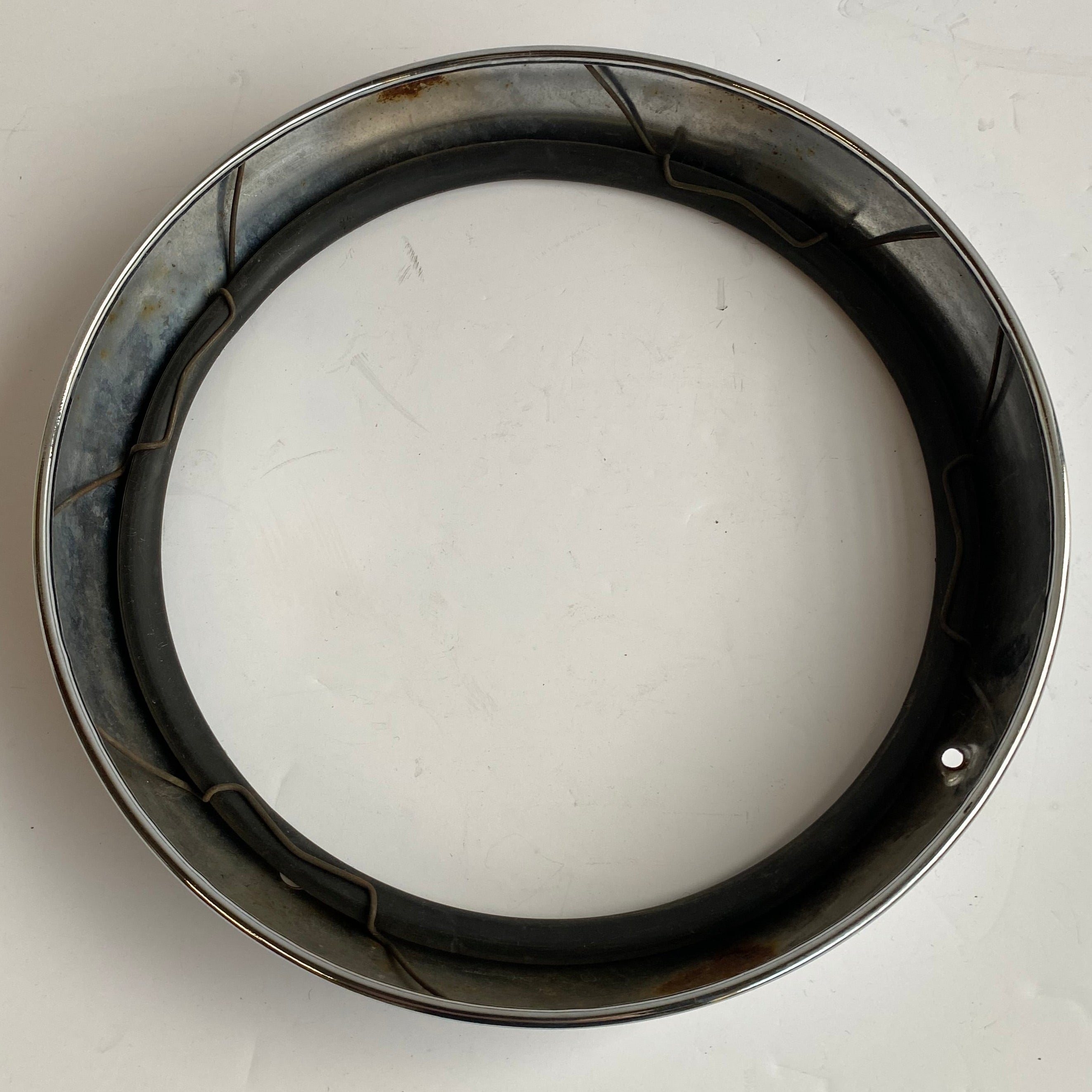 Cerclage de phare 7 pouces chromé Harley Davidson REF OEM 67712-83B
