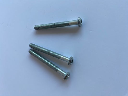 Satz mit 3 Luftfilterschrauben 1/4-20 x 2 1/2 Harley Davidson