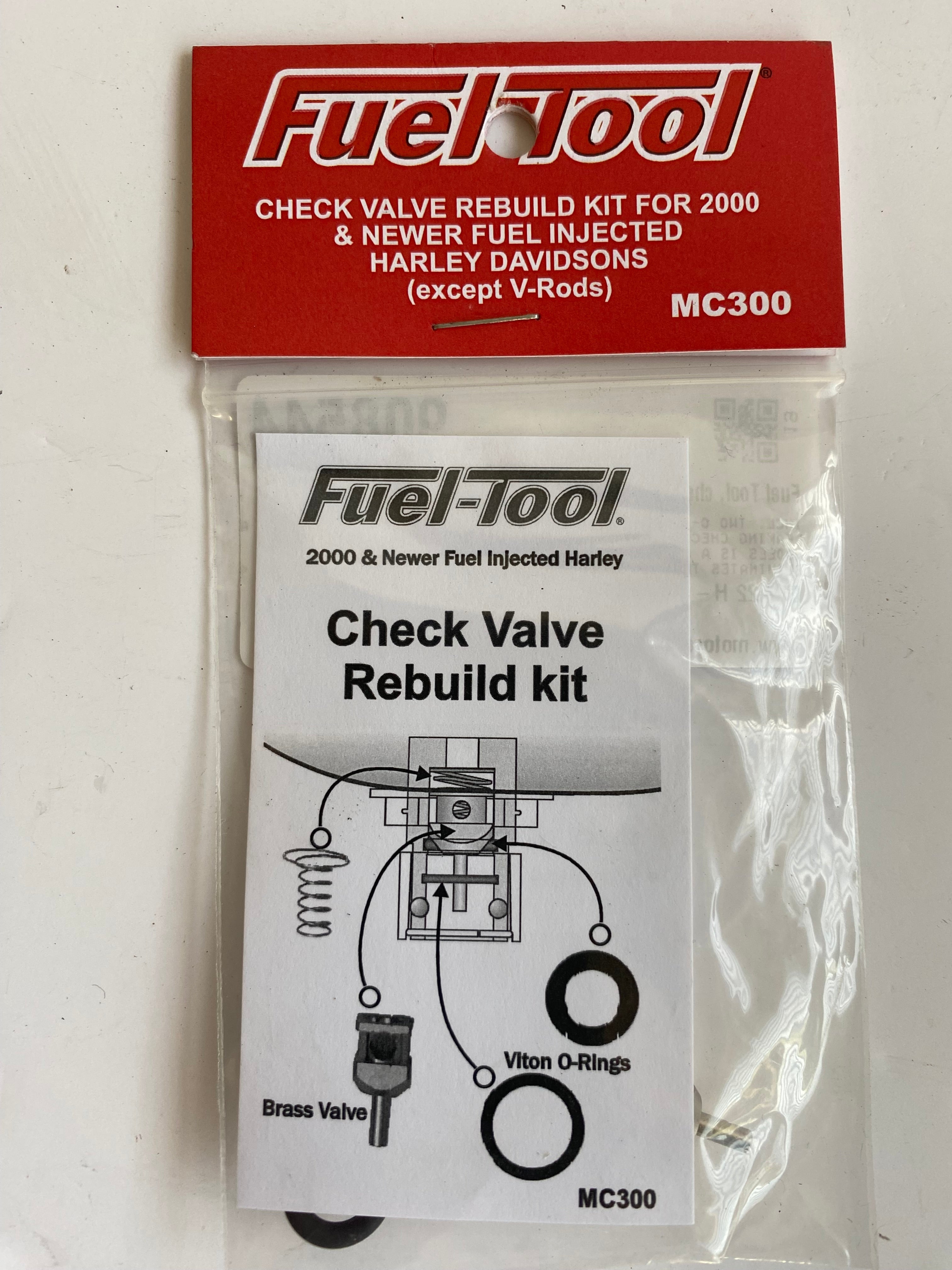 Kit de réparation raccord carburant réservoir injection Harley Davidson REF MCS 908544