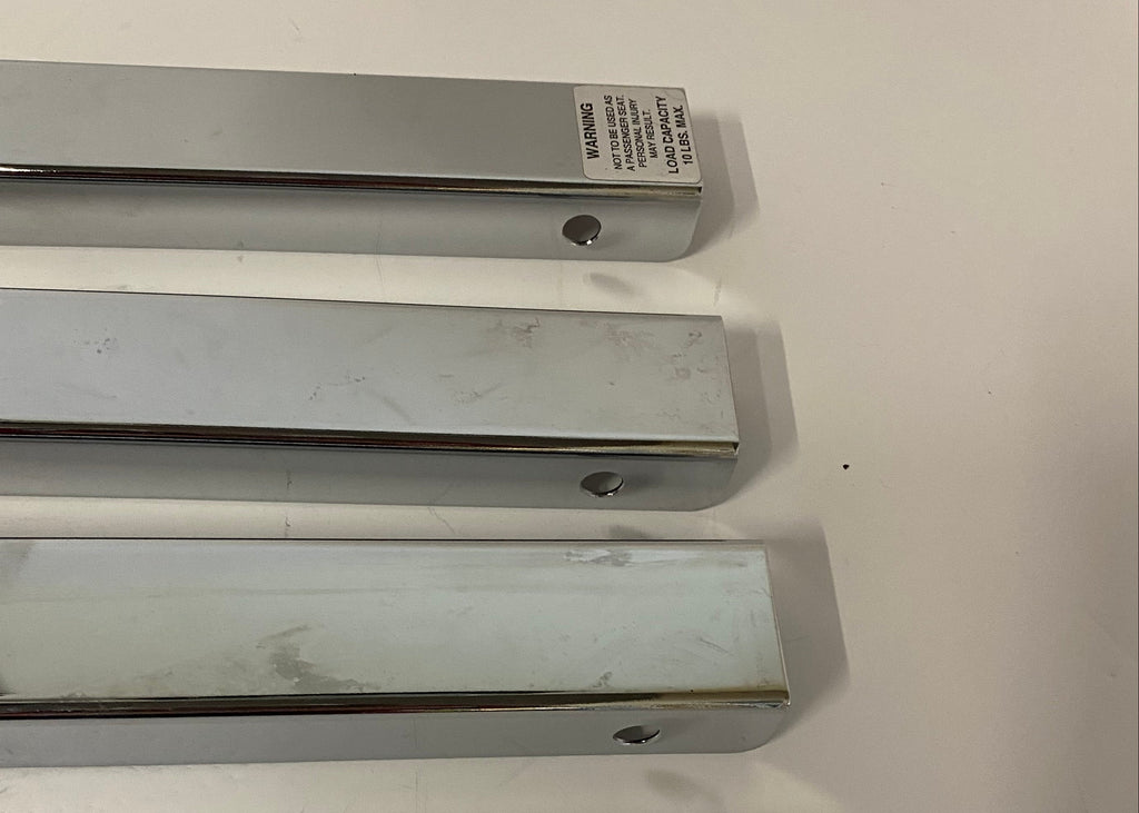 Jeu de 3 rails de porte paquet Shovelhead Harley Davidson REF OEM 53399-86 & 53492-79