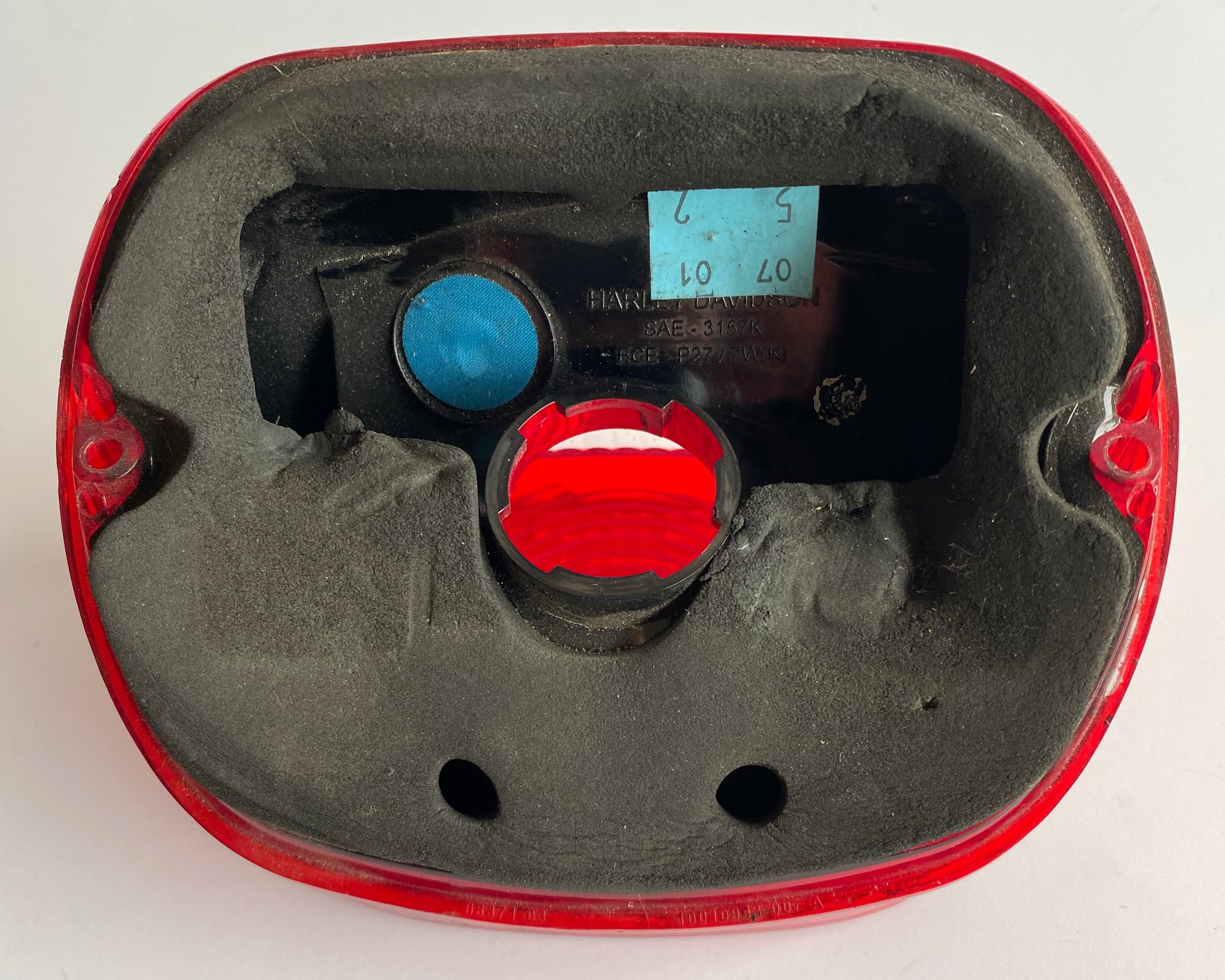 Cabochon de feu arrière Harley Davidson REF OEM 68372-03