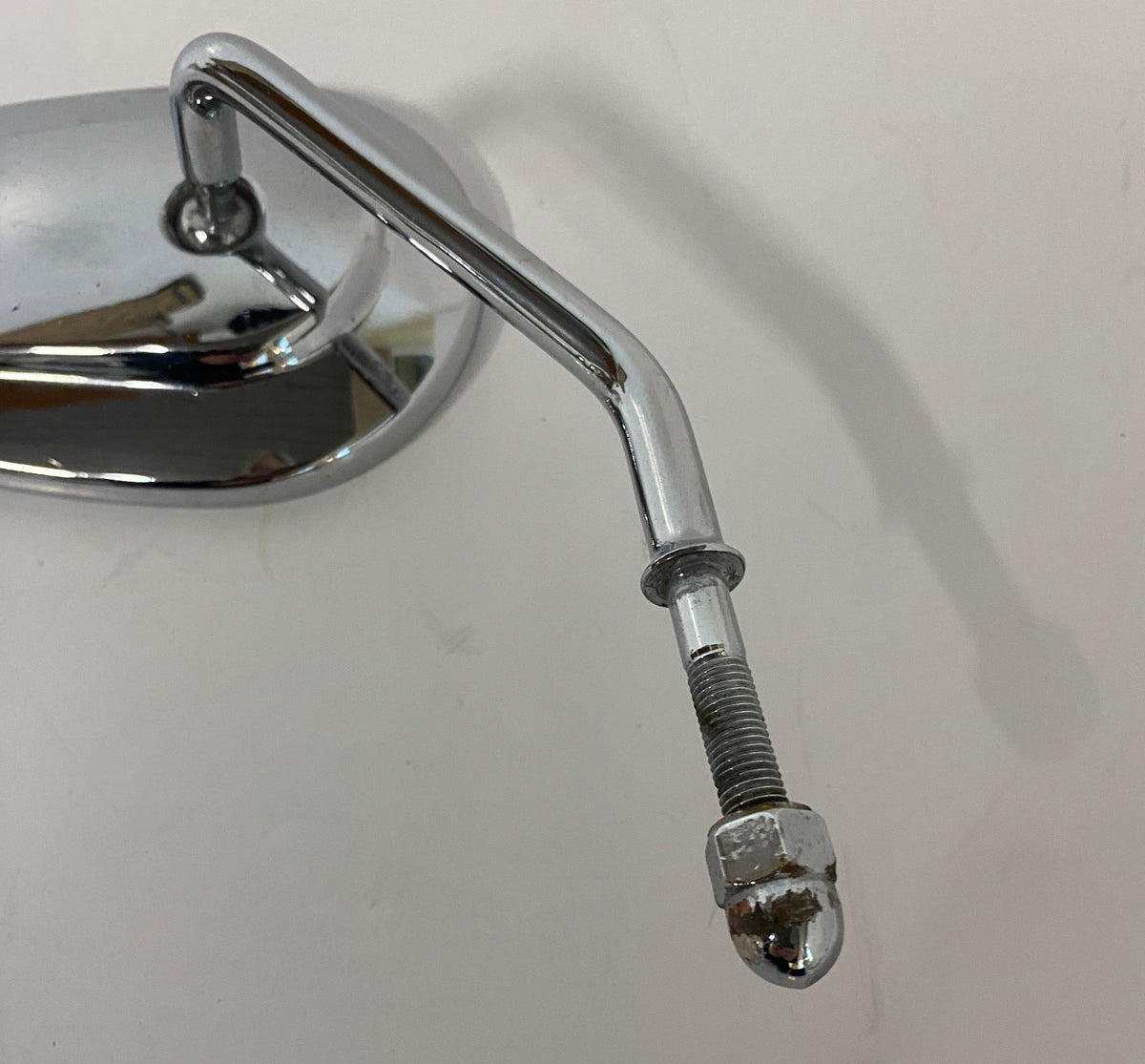 Rétroviseur droit chromé branche courte Harley Davidson REF OEM  91840-03B