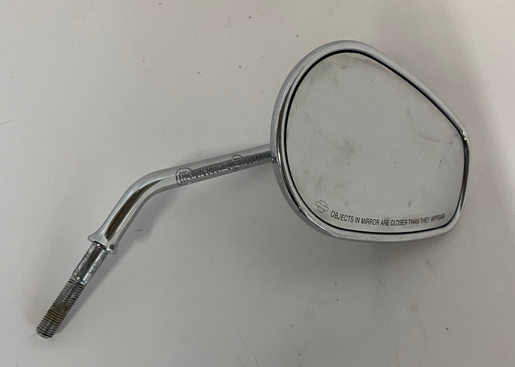 Rétroviseur droit chromé branche courte Harley Davidson REF OEM  91840-03B