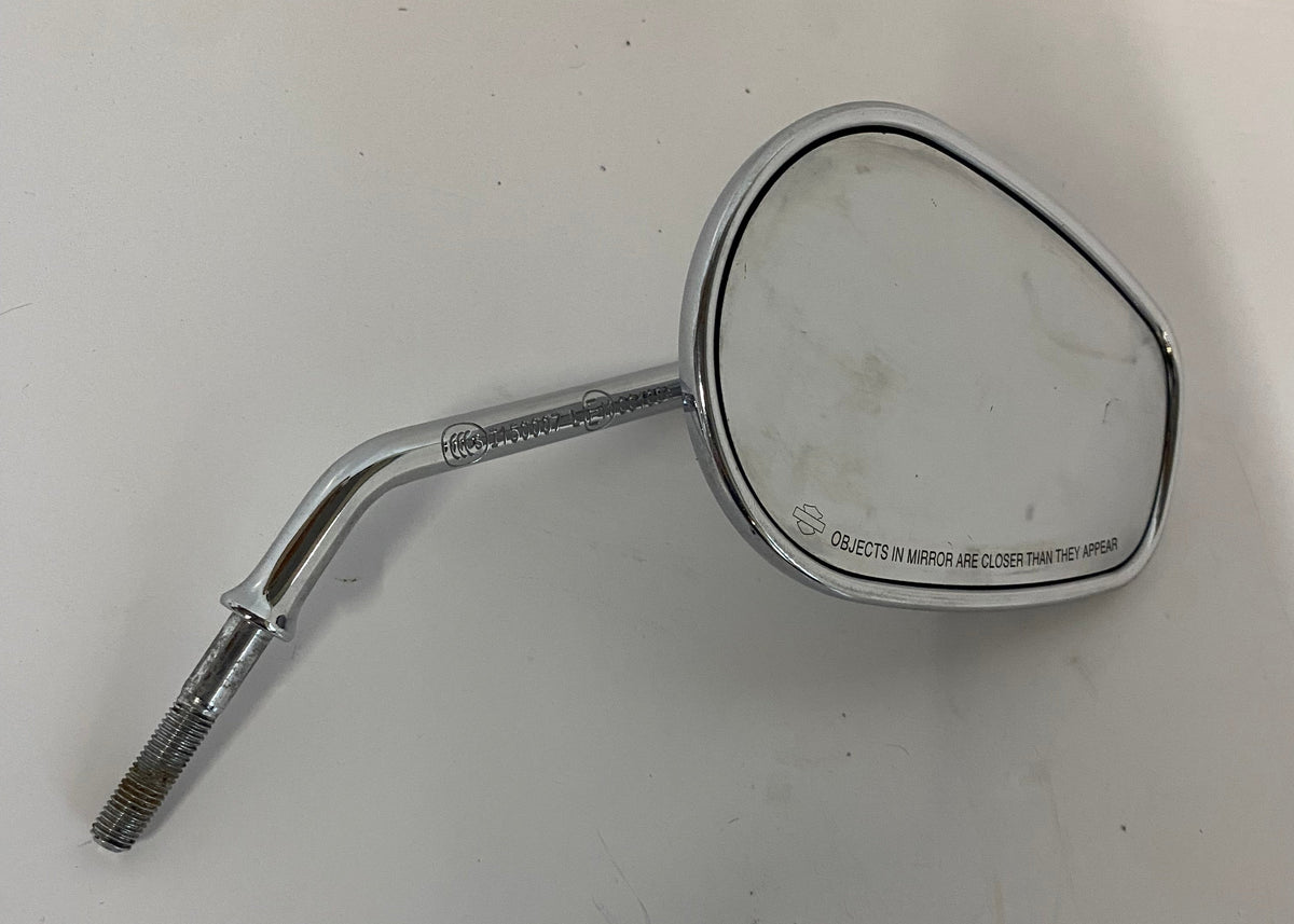 Rétroviseur droit chromé branche courte Harley Davidson REF OEM  91840-03B