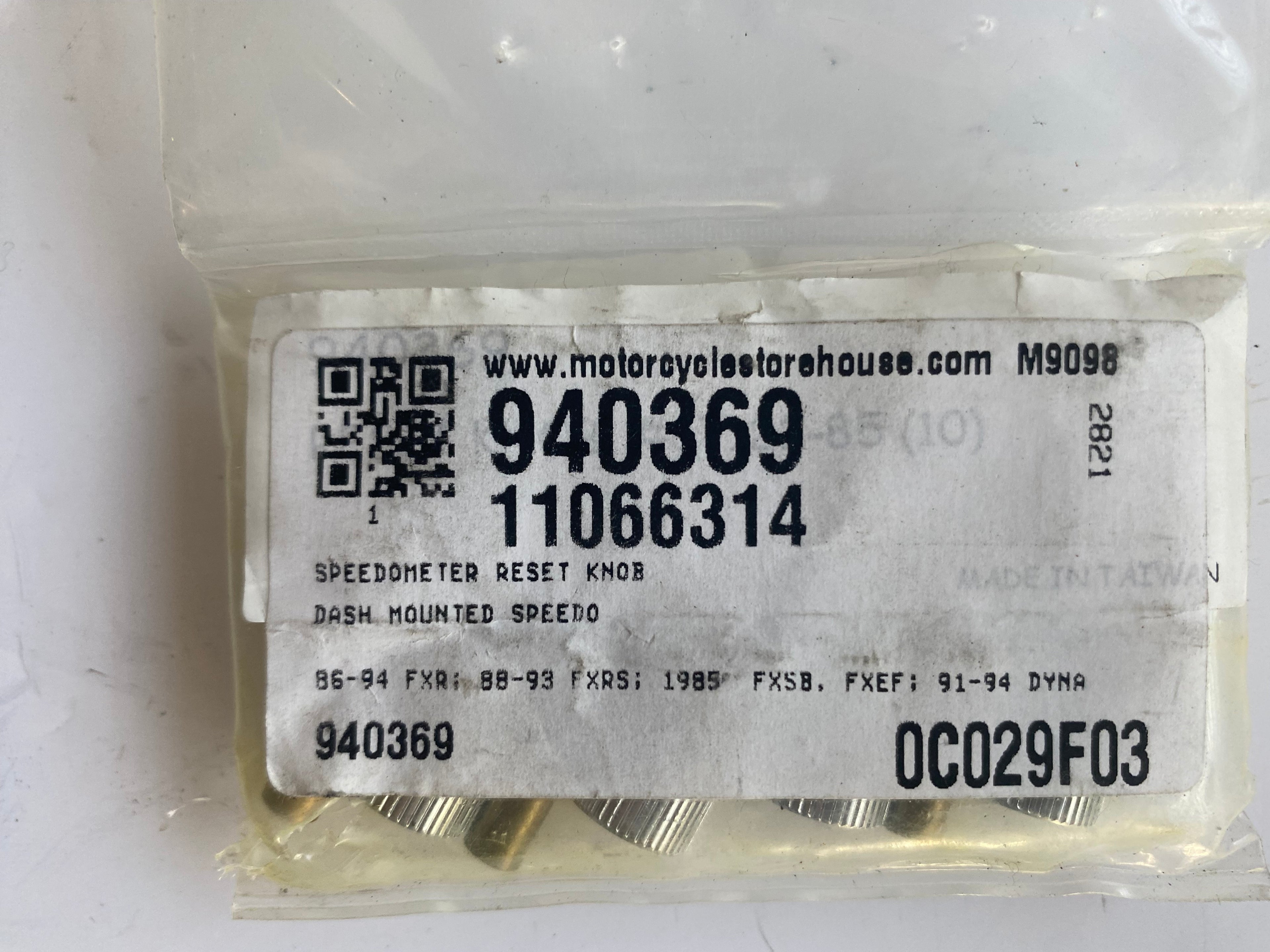 Bouton remise à zéro reset compteur de vitesse Harley Davidson REF OEM 67122-85